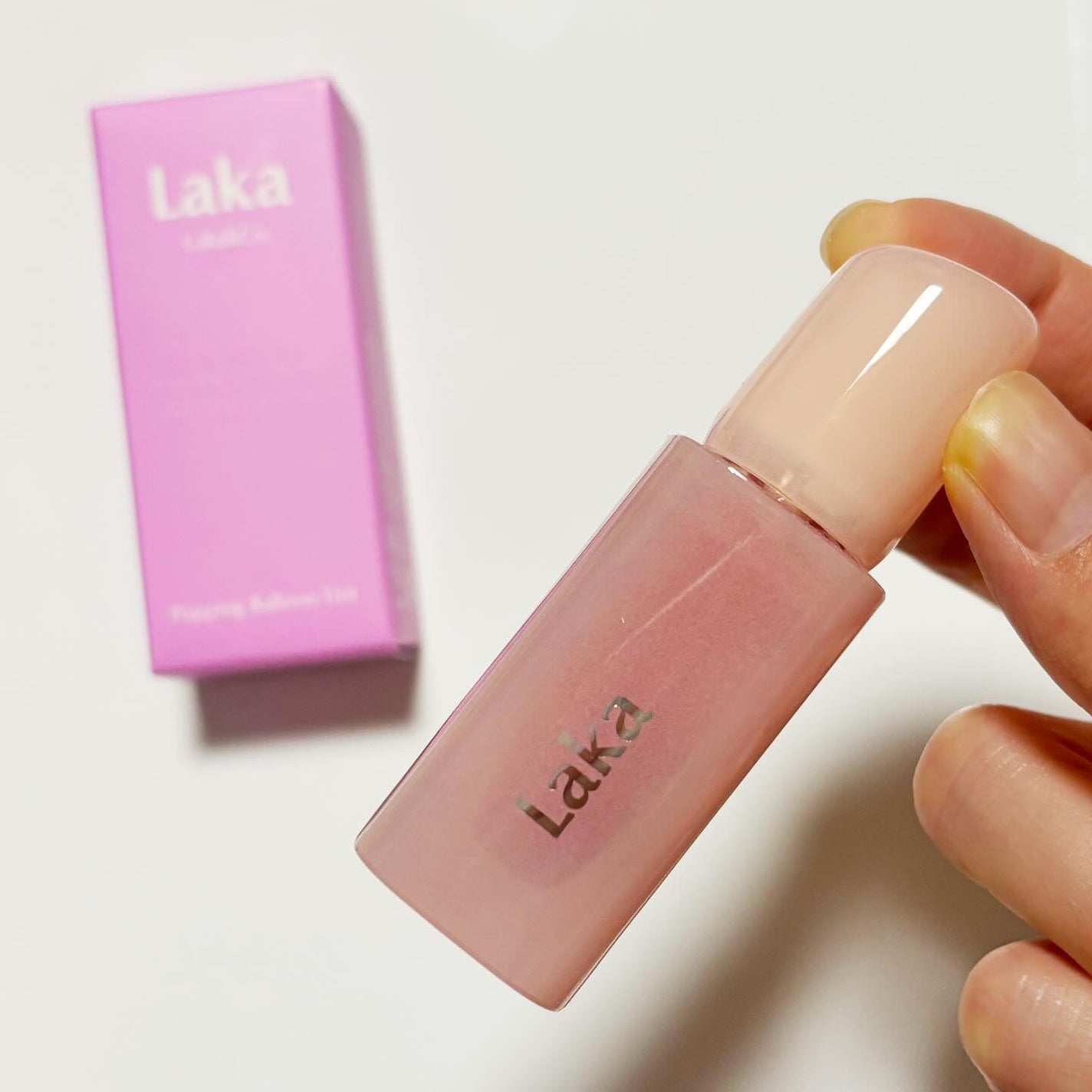 ポッピングバルーンティント/Laka/リップティントを使ったクチコミ(2枚目)