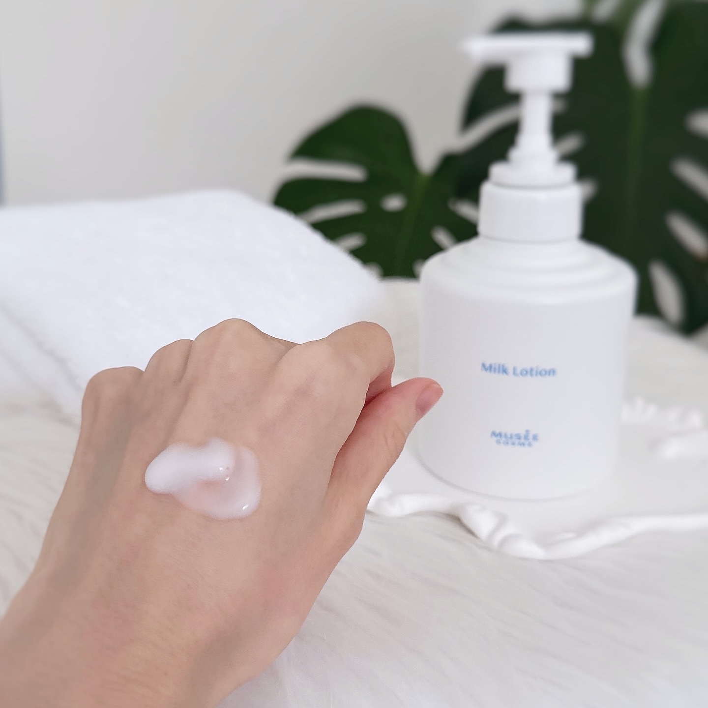 スムーススキンコントロール　ミルクローション/ミュゼコスメ/ボディミルクを使ったクチコミ（2枚目）