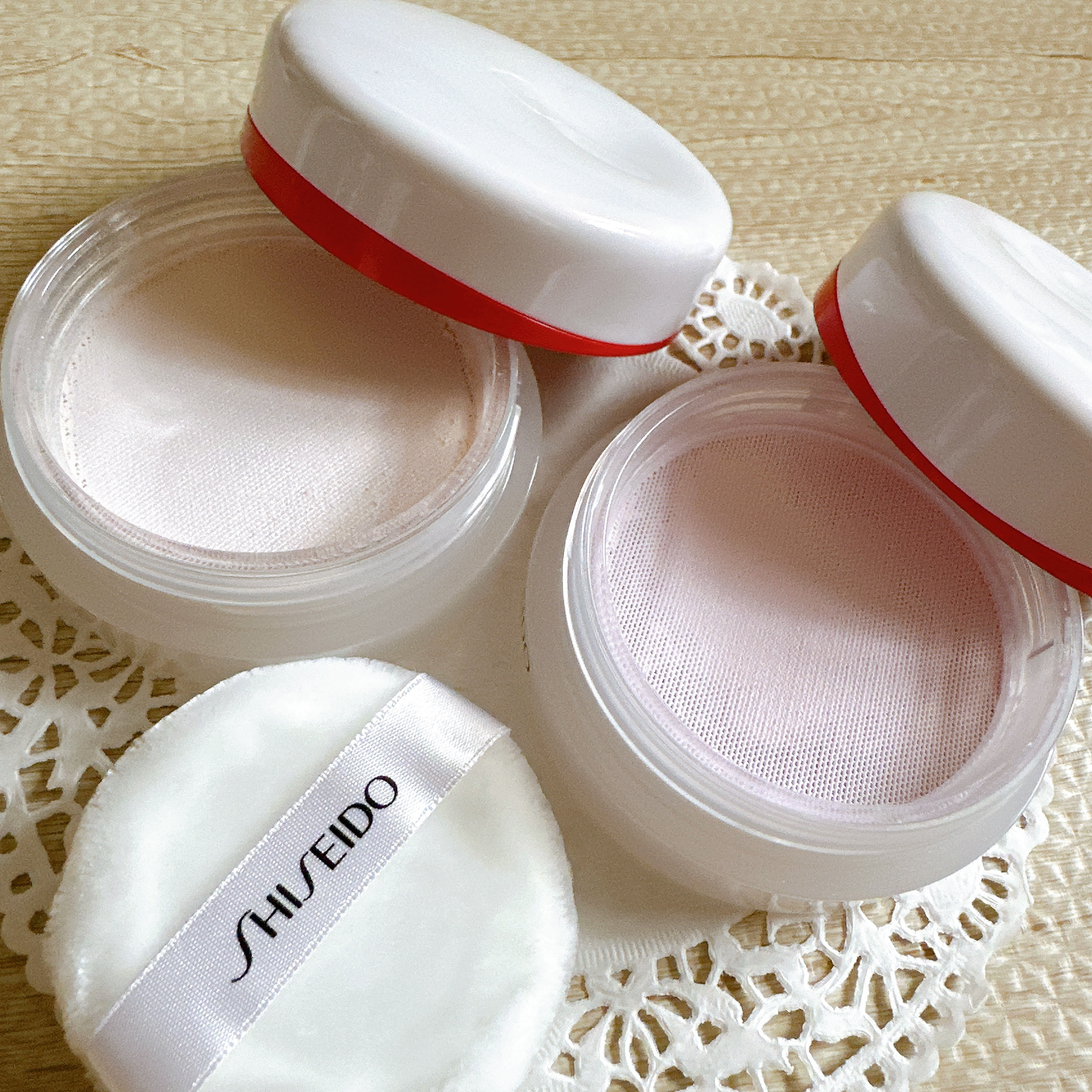 SHISEIDO エッセンス スキンセッティング パウダー/SHISEIDO/ルースパウダーを使ったクチコミ（2枚目）