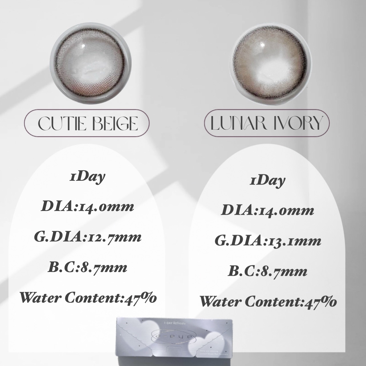 a-eye 1day/Refrear/ワンデー（１DAY）カラコンを使ったクチコミ（2枚目）