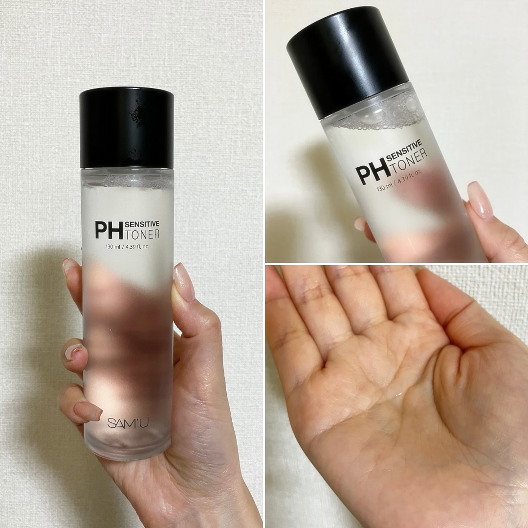 PHセンシティブトナー/SAM'U/化粧水を使ったクチコミ（2枚目）