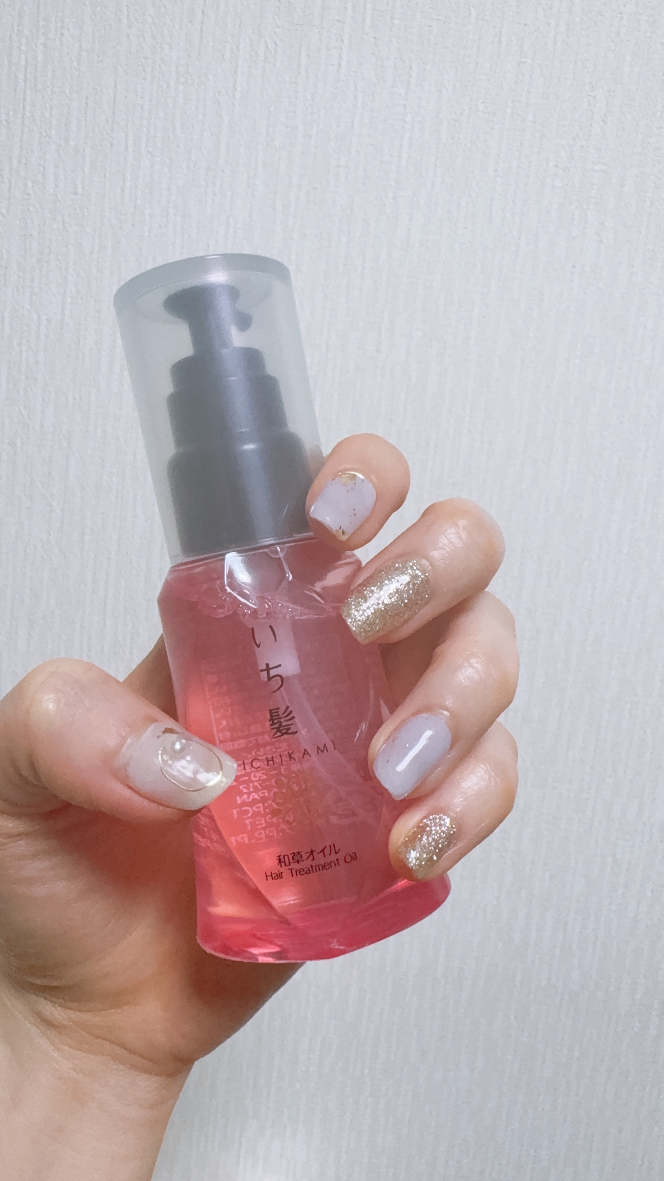 和草オイル/いち髪/ヘアオイルを使ったクチコミ（1枚目）