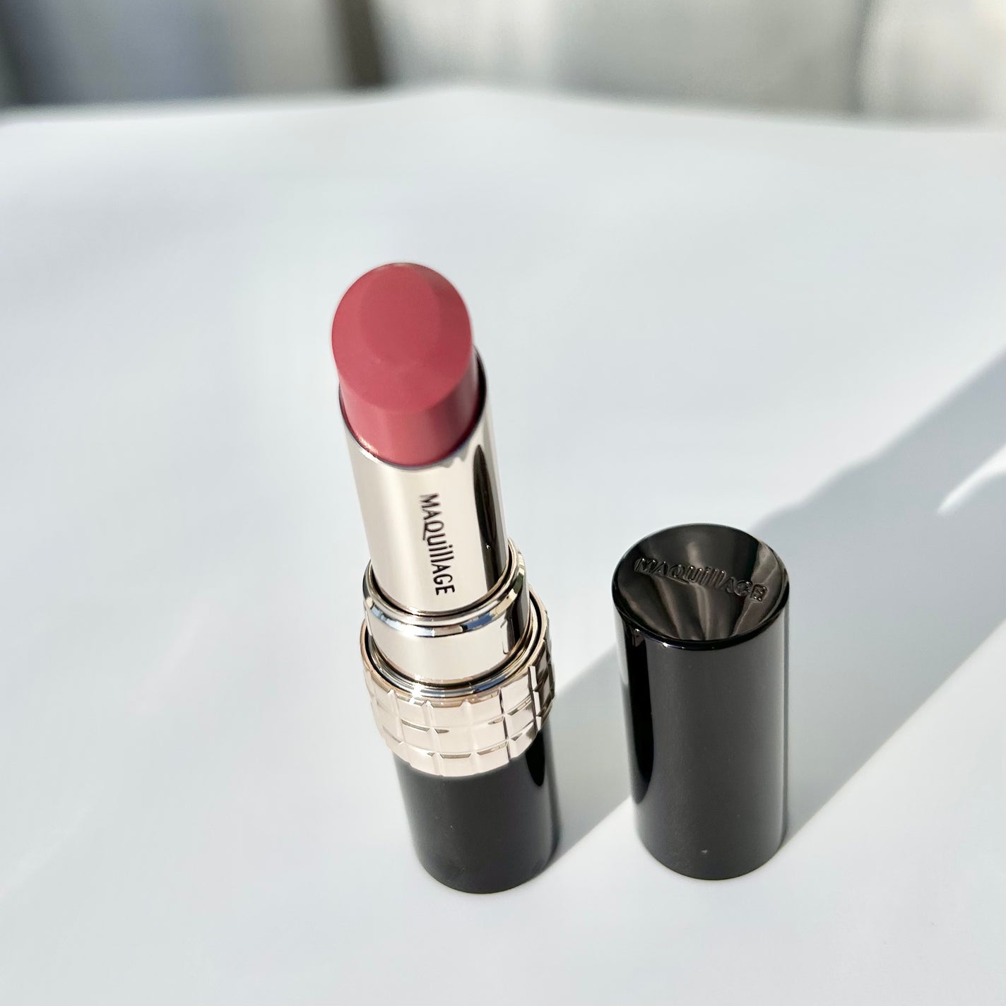 ドラマティックエッセンスルージュ/マキアージュ/口紅を使ったクチコミ(3枚目)