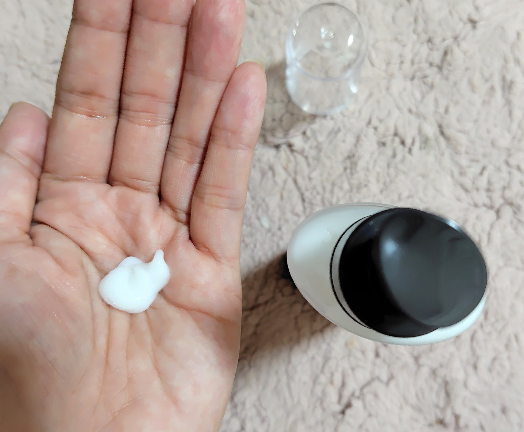 ボンリペアミルク/bonparme/ヘアミルクを使ったクチコミ（3枚目）