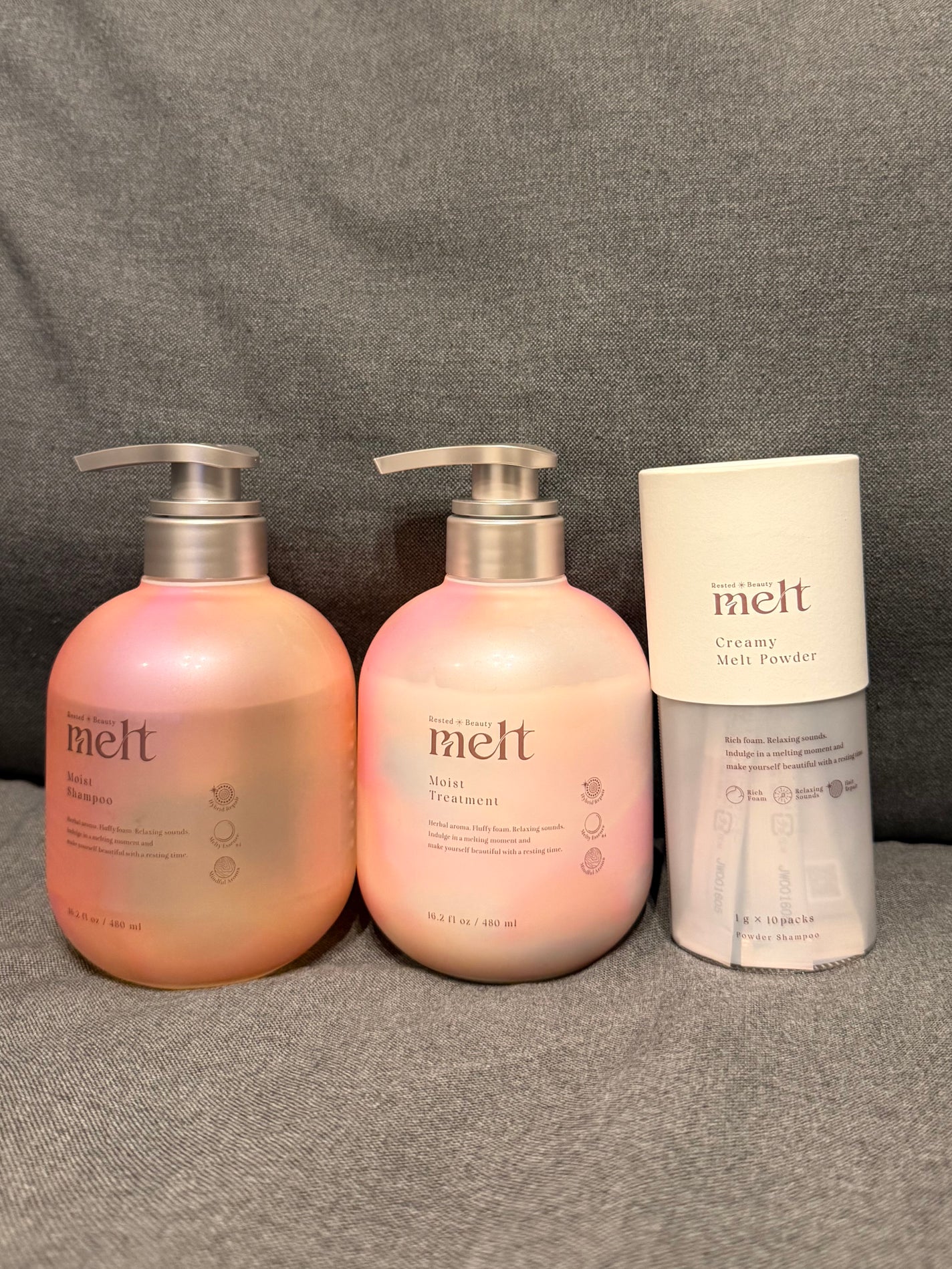 メルト モイストシャンプー/トリートメント/melt/市販シャンプーを使ったクチコミ(3枚目)