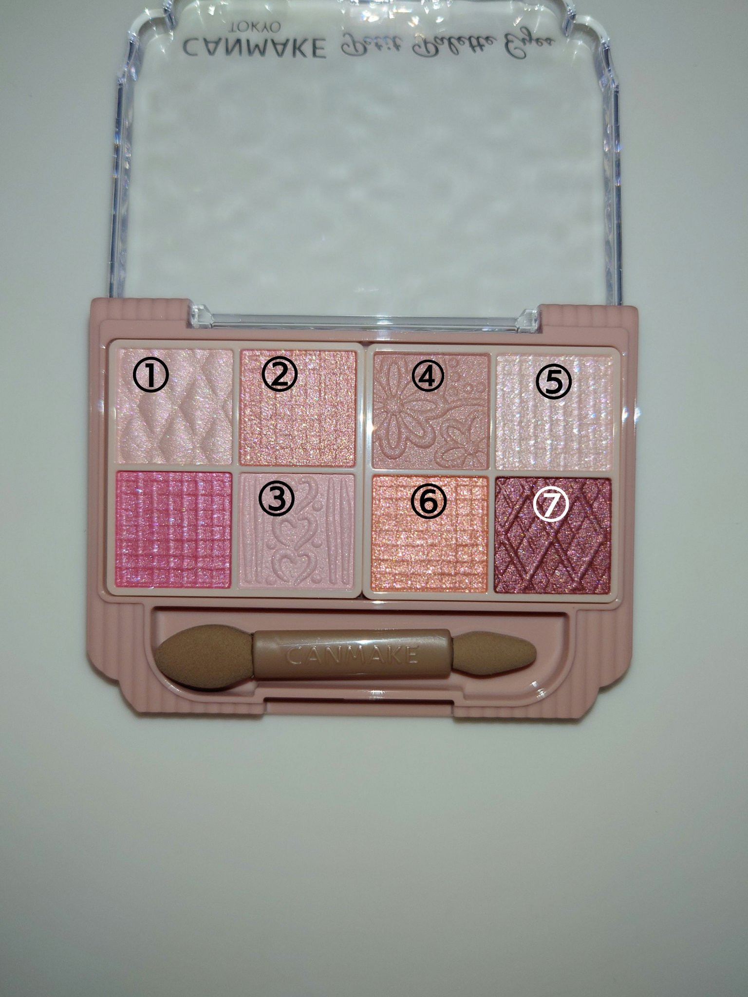 プティパレットアイズ/キャンメイク/パウダーアイシャドウを使ったクチコミ（2枚目）