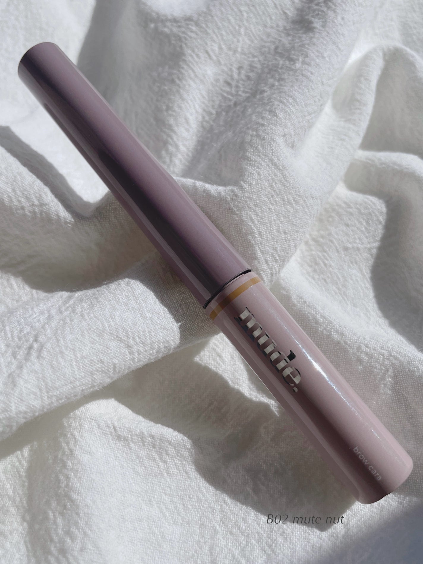 インスパイアスキニーブロウカラ/mude/眉マスカラを使ったクチコミ(2枚目)