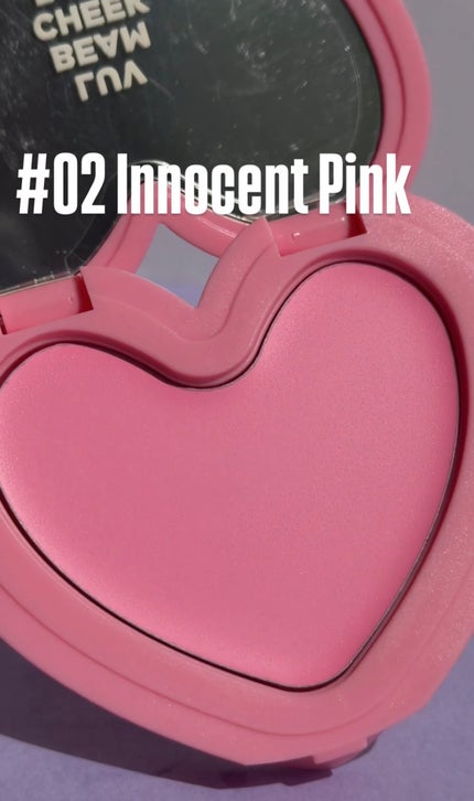 Luv Beam Cheek/lilybyred/パウダーチークを使ったクチコミ(4枚目)