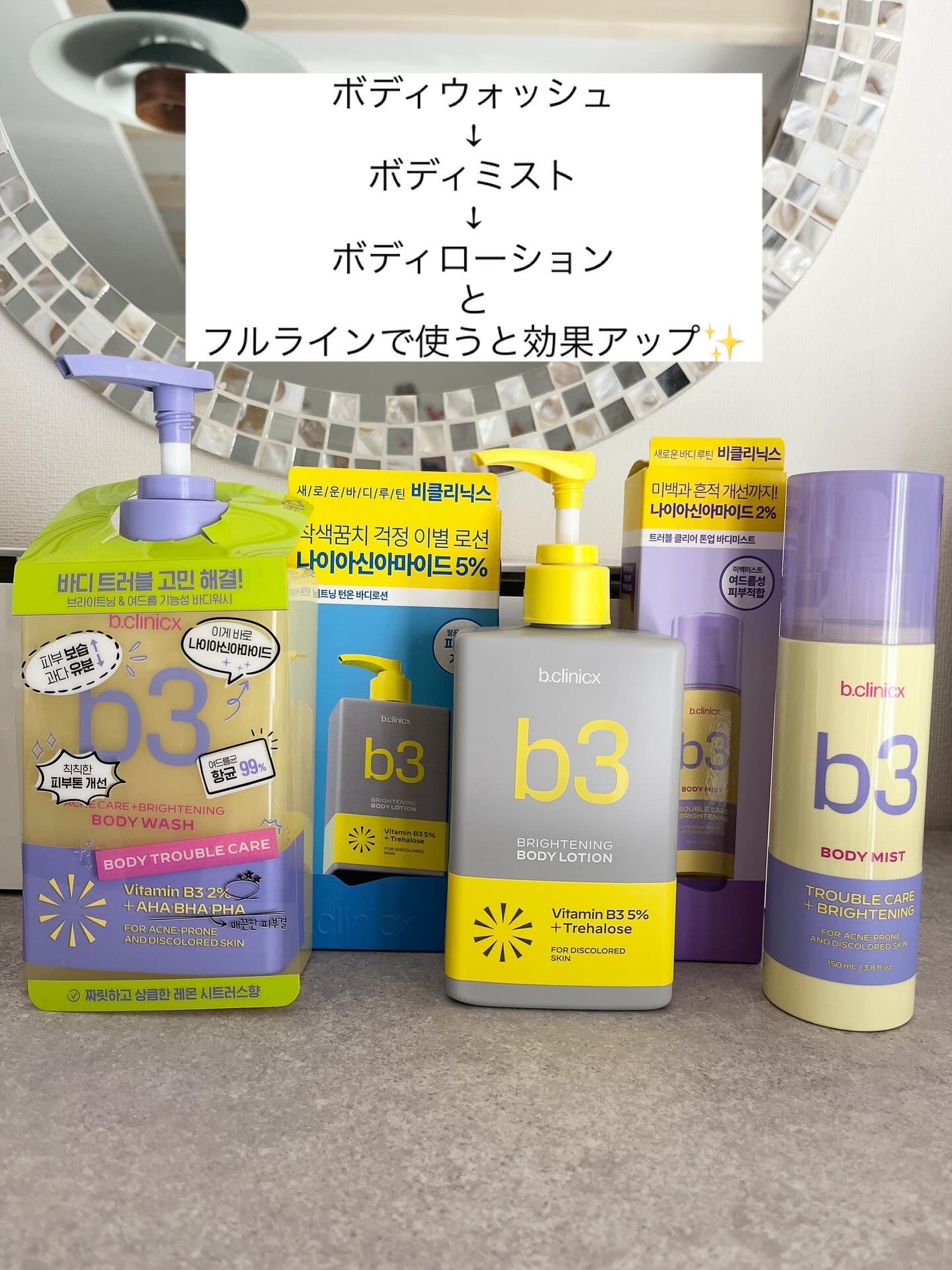 ナイアシンアミド 5% ボディローション/b.clinicx/ボディローションを使ったクチコミ(10枚目)