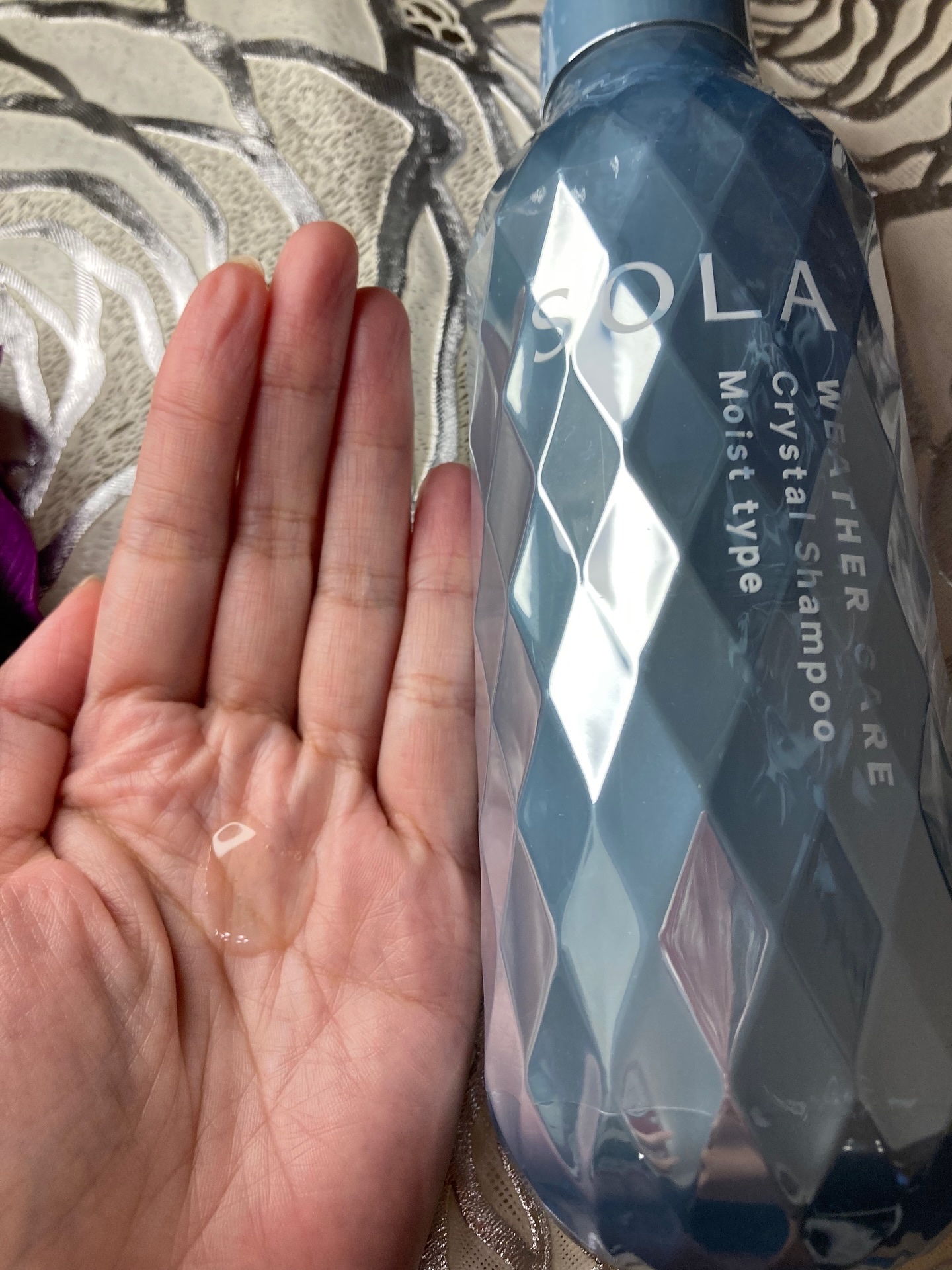 ソラ ウェザーケア クリスタル シャンプー/ヘアトリートメント モイストタイプ/SOLA WEATHER CARE/市販シャンプーを使ったクチコミ（2枚目）