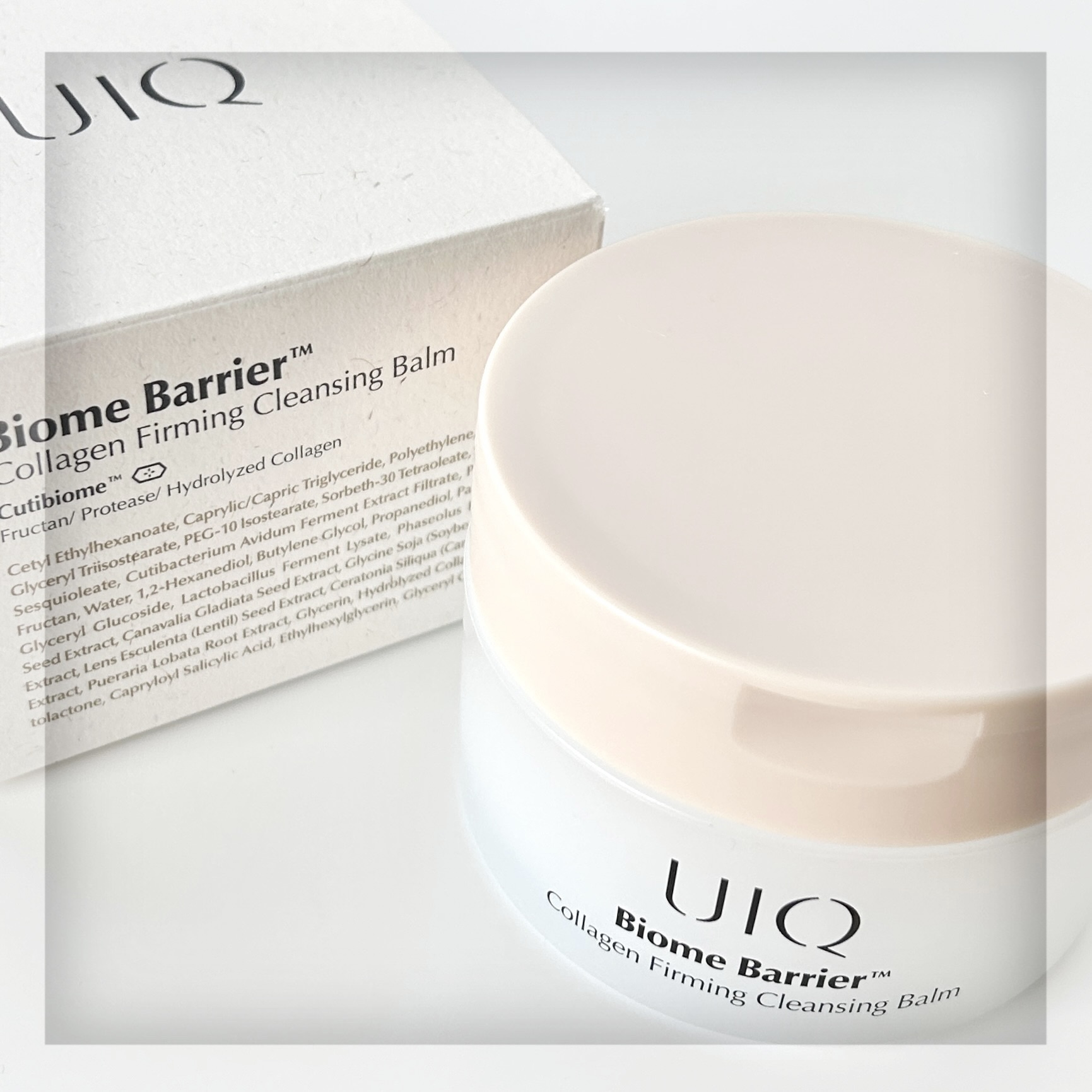 バイオームバリアコラーゲンファーミングクレンジングバーム/UIQ/クレンジングバームを使ったクチコミ（1枚目）