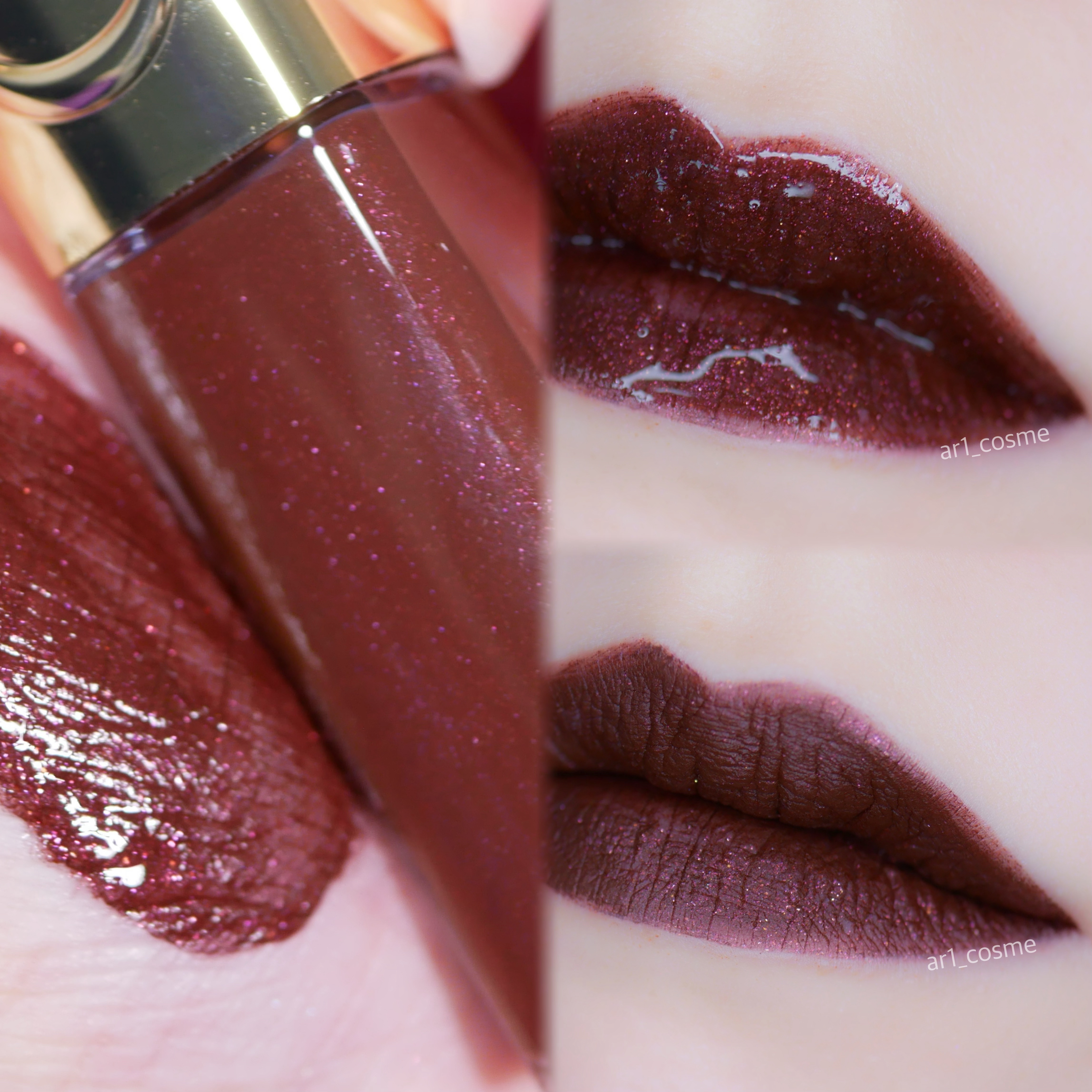 ルージュ ディオール シークイン リキッド デュオ（ホリデーコレクション 2025 限定品）/Dior/口紅・グロス・リップライナー・リップケアを使ったクチコミ（2枚目）