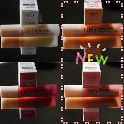 バイオームバリアメルティングモイスチャーリップバーム/UIQ/リップバームを使ったクチコミ(3枚目)