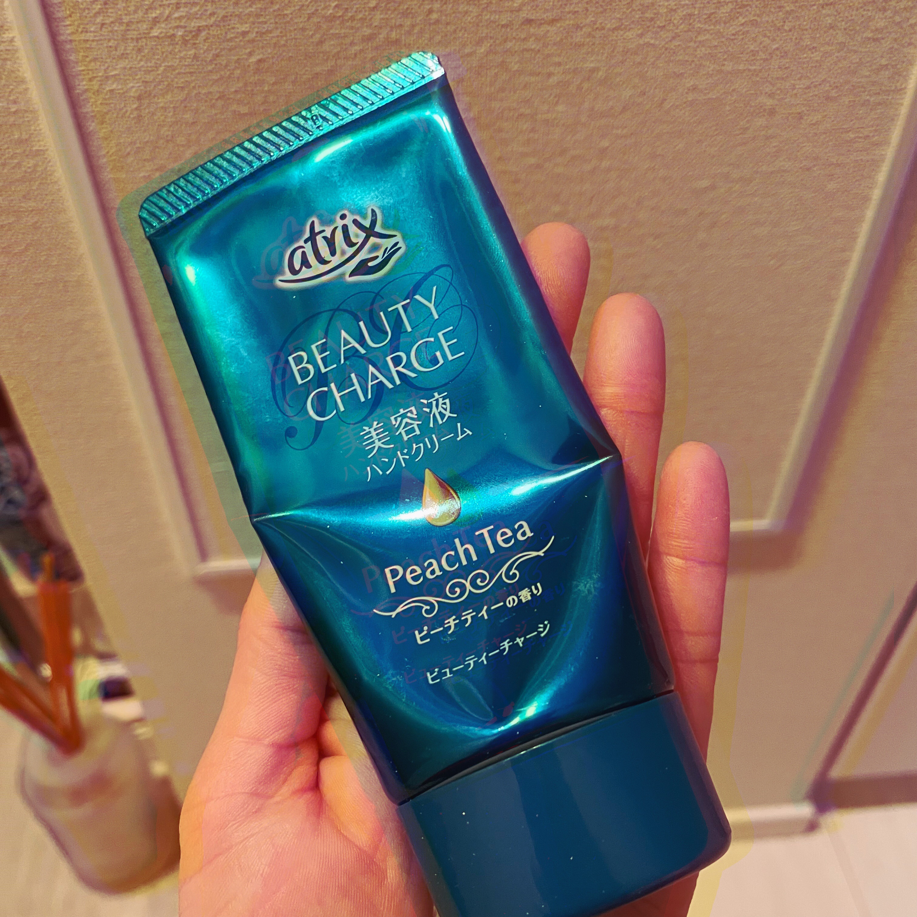 ビューティーチャージ ピーチティーの香り/アトリックス/ハンドクリームを使ったクチコミ（1枚目）