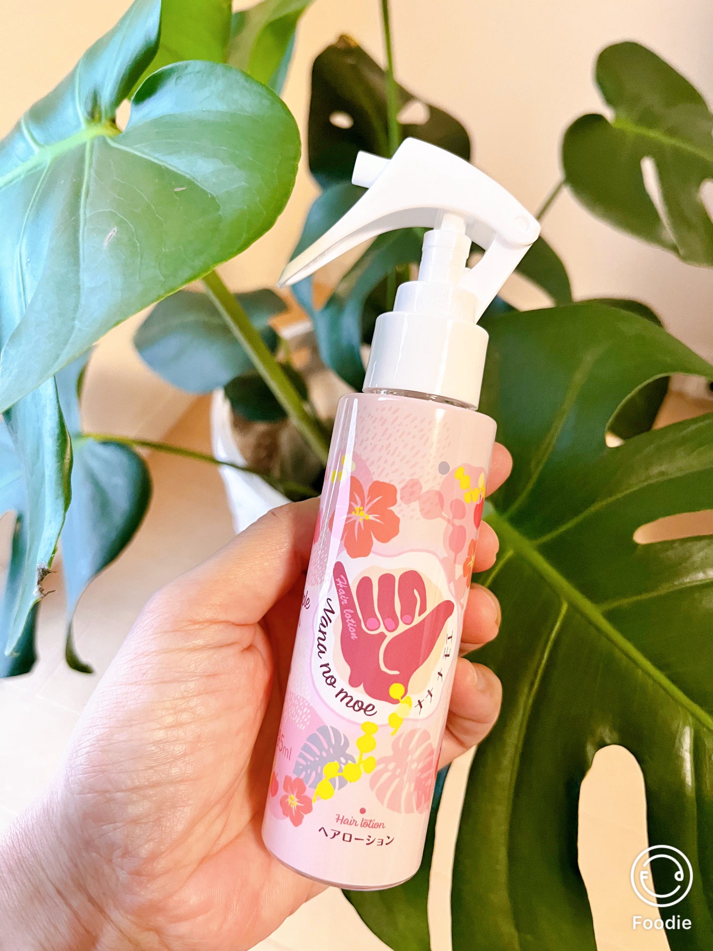 ナナナモエ ヘアローション ジンジャーアップル/nananamoe/アウトバストリートメントを使ったクチコミ(4枚目)