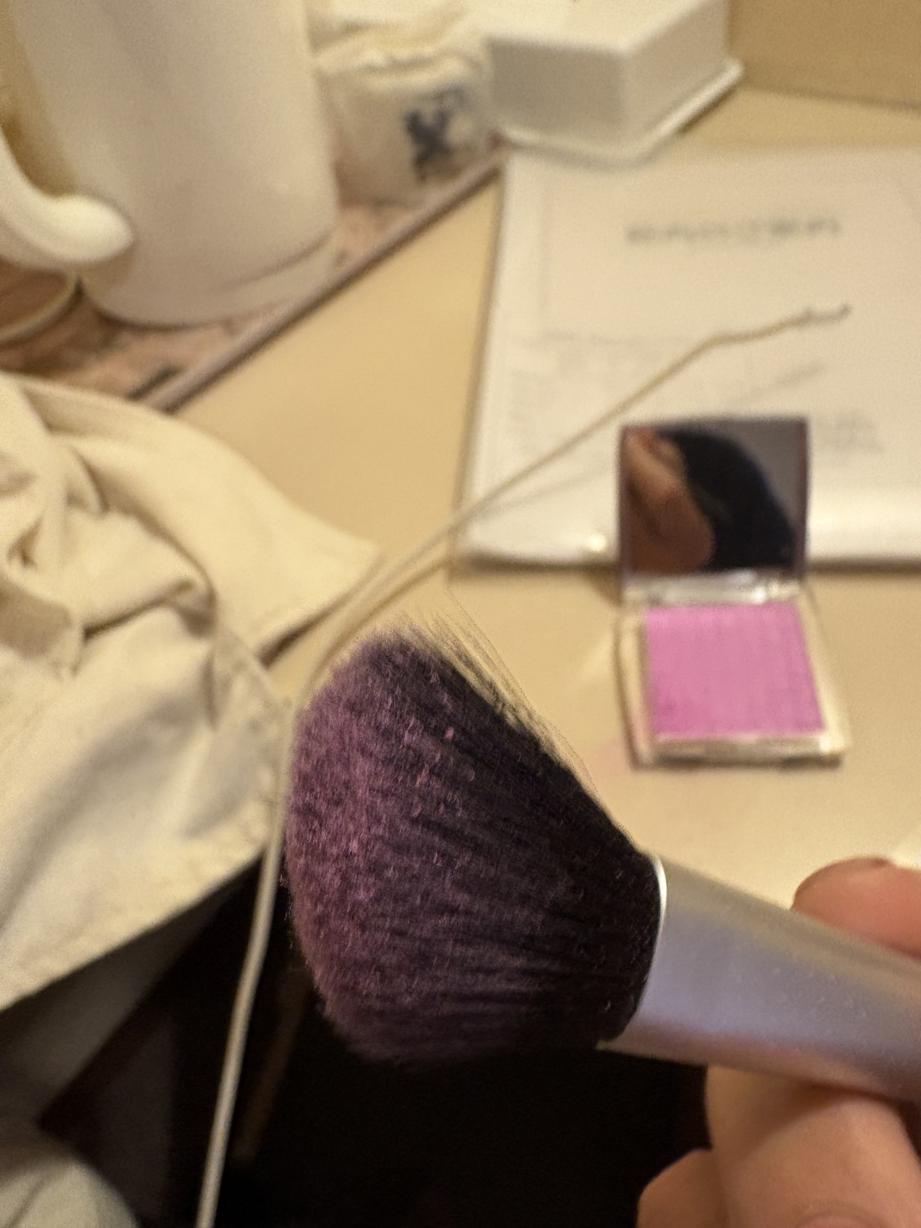 バックステージ ロージー グロウ 063 ピンク ライラック/Dior/パウダーチークを使ったクチコミ（2枚目）