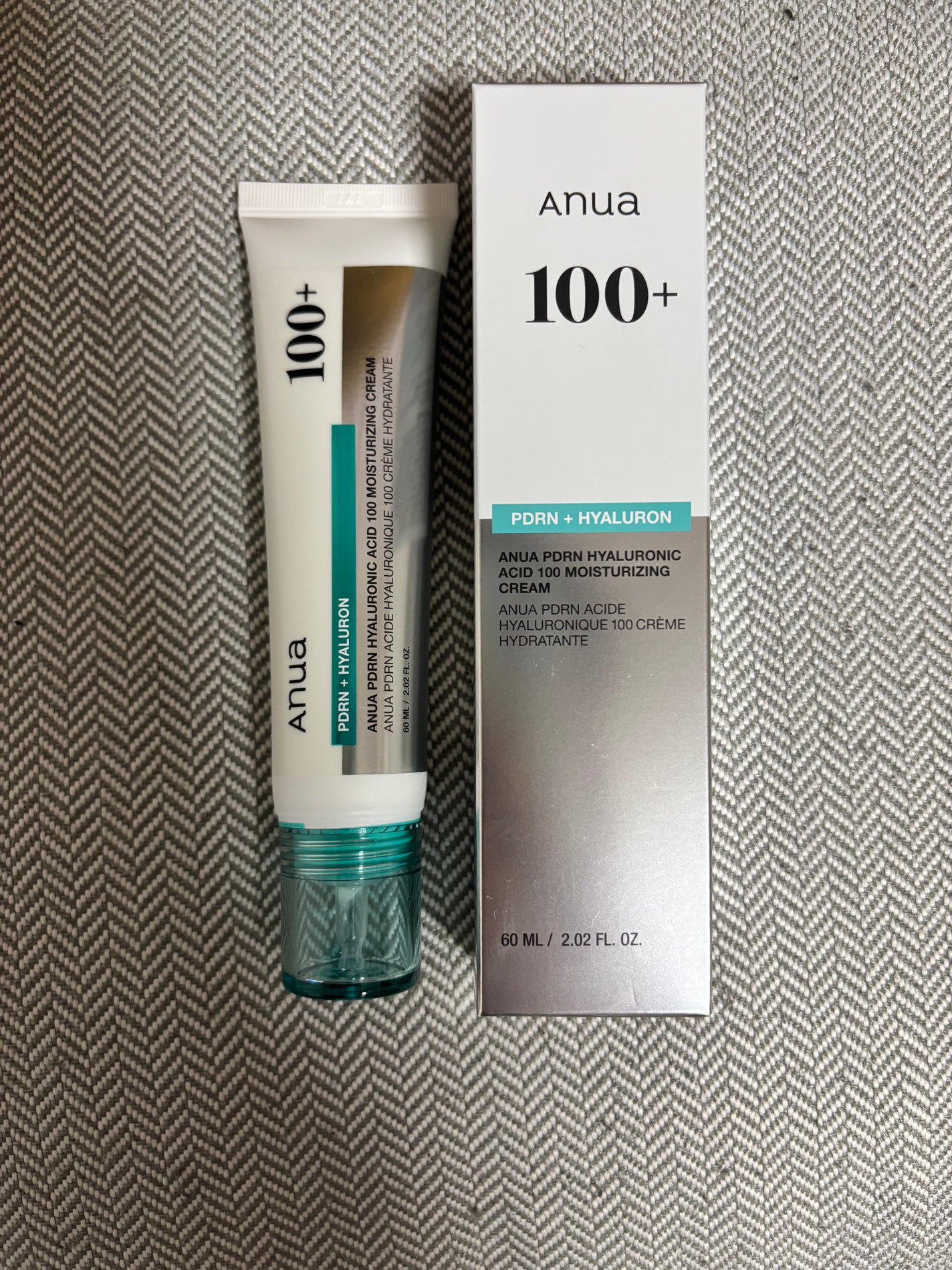 PDRNヒアルロン酸100 モイスチャライジングクリーム/Anua/フェイスクリームを使ったクチコミ(1枚目)