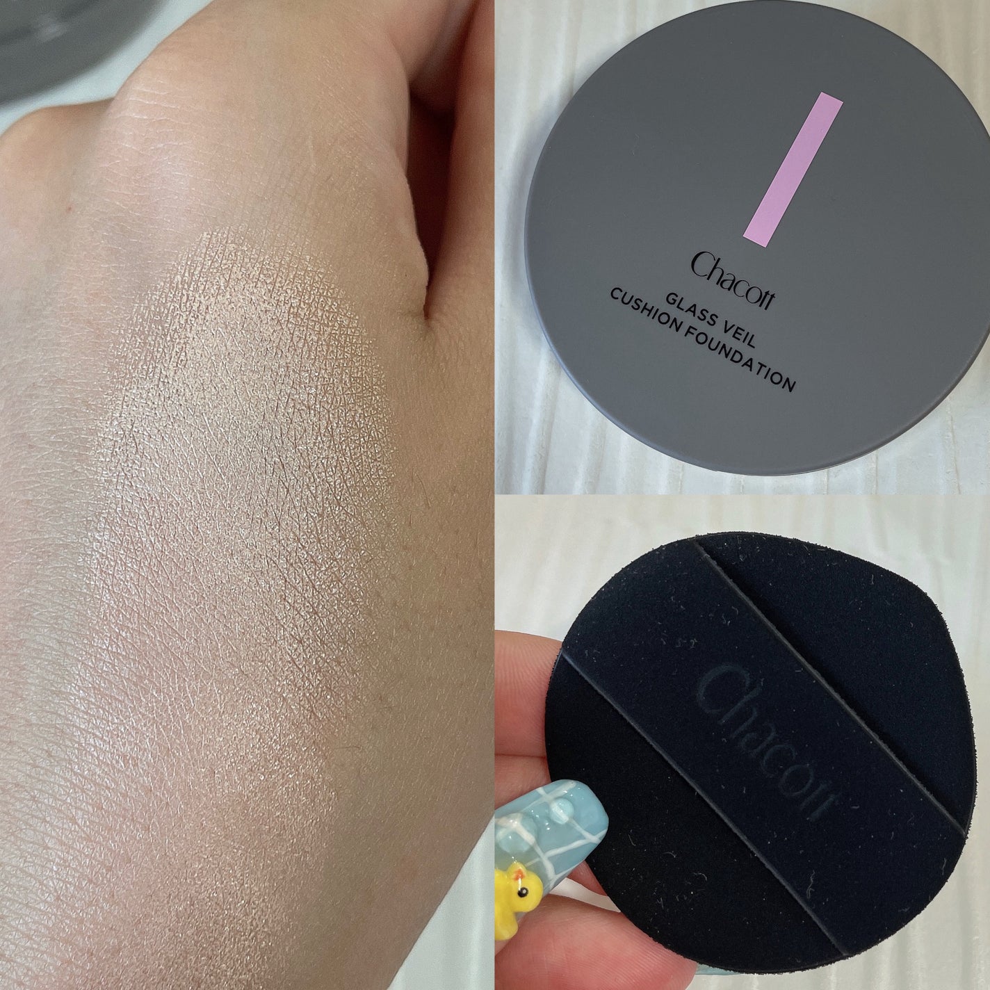 チャコット グラスヴェール クッションファンデーション/チャコット・コスメティクス/クッションファンデーションを使ったクチコミ(2枚目)