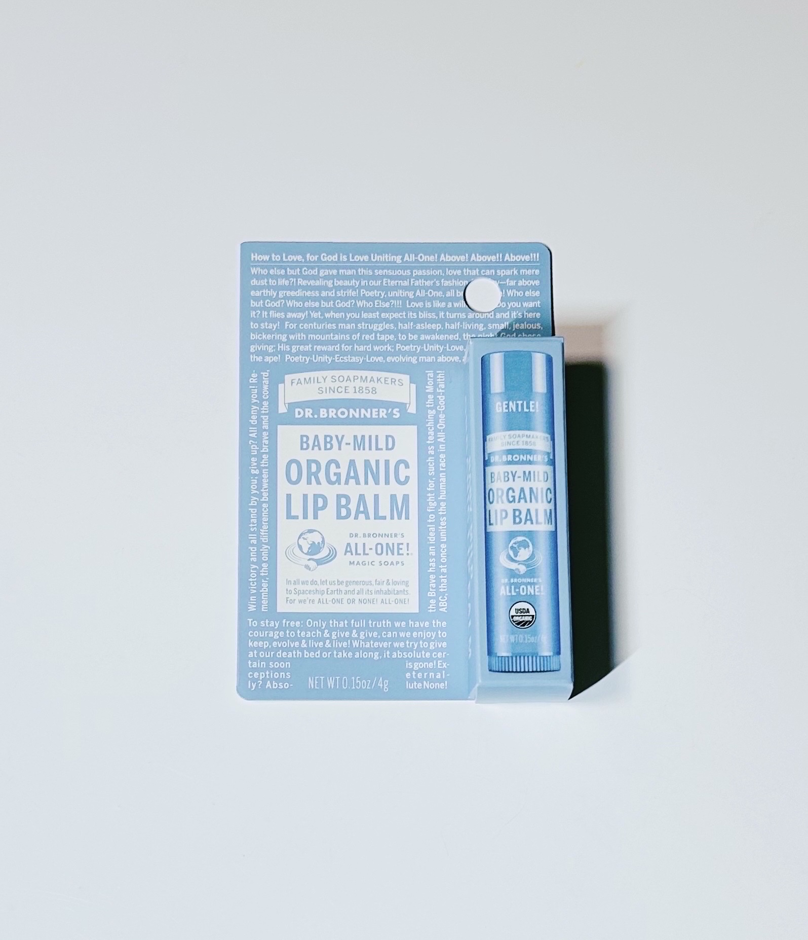 マジック オーガニックリップバーム/ドクターブロナー/リップバームを使ったクチコミ（1枚目）