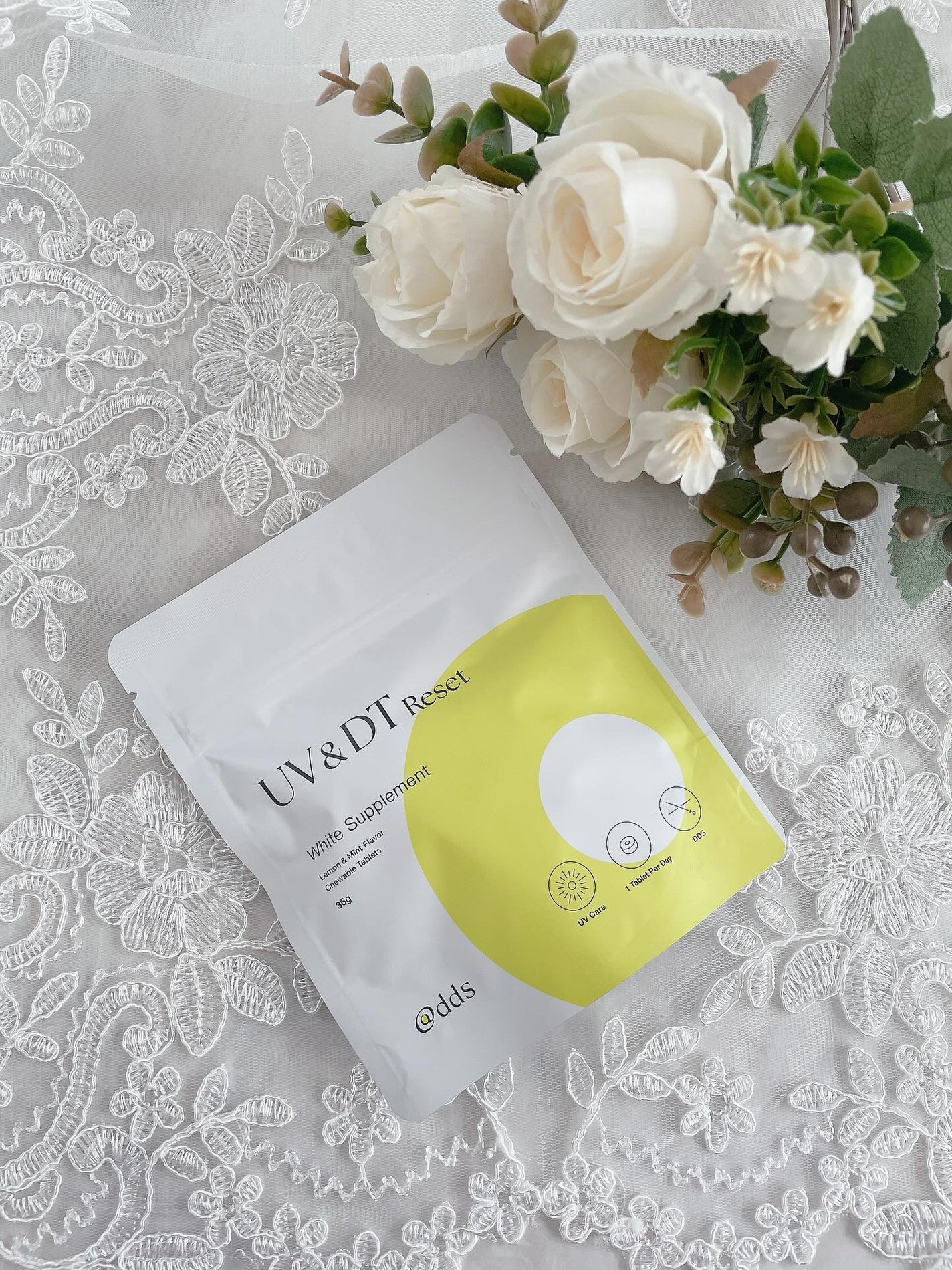 パイン on LIPS 「UV&DTリセットホワイトサプリメント試しています♪こちらは、..」(1枚目)