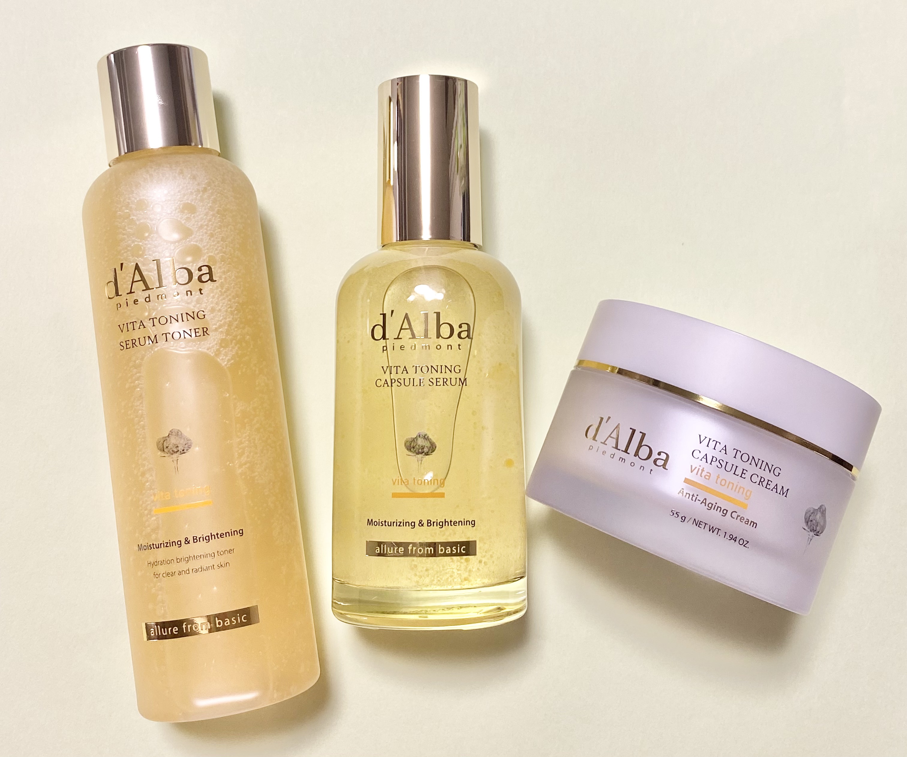 ビタトーニングカプセルセラム/ダルバ/美容液を使ったクチコミ（2枚目）