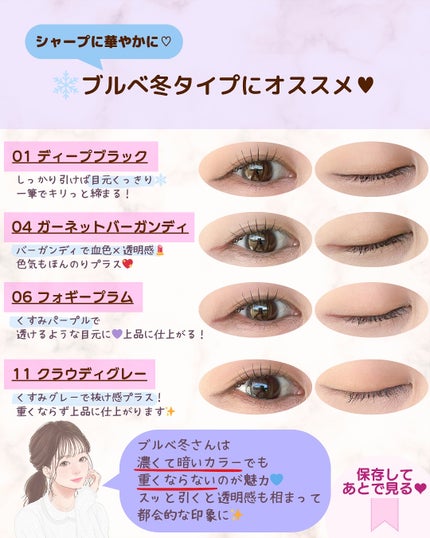 クリーミータッチライナー/キャンメイク/ジェルアイライナーを使ったクチコミ(8枚目)