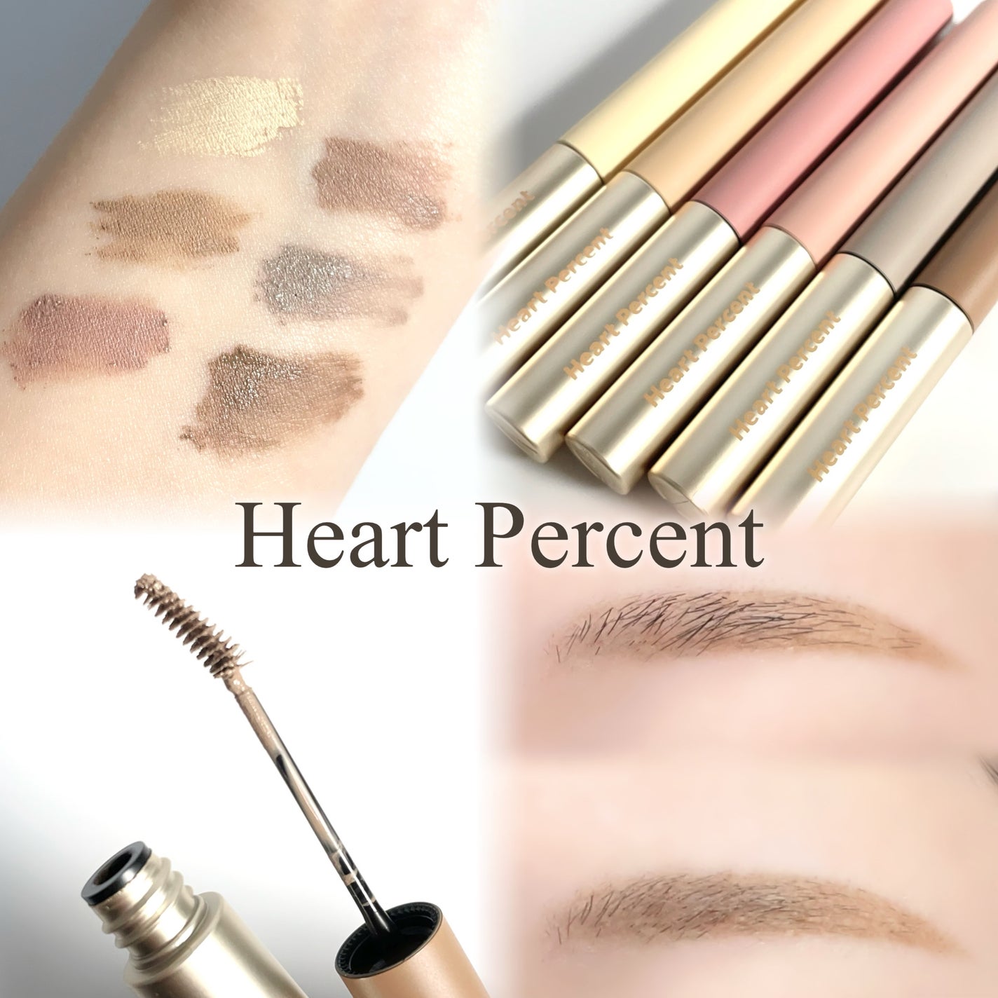 ドットオンムード フェイクアップ ブロウカラー/Heart Percent/眉マスカラを使ったクチコミ(1枚目)