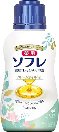 濃厚しっとり入浴液 リラックスサボンの香り 480ml