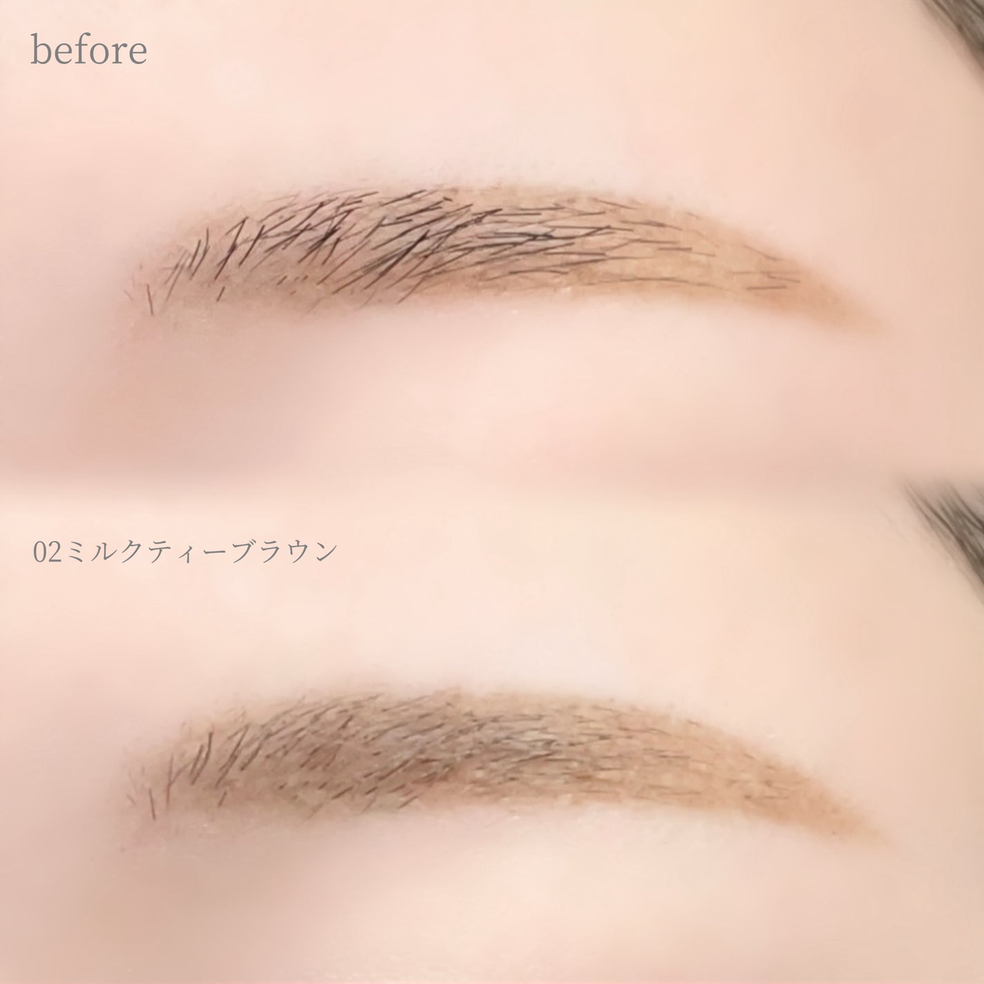 ドットオンムード フェイクアップ ブロウカラー/Heart Percent/眉マスカラを使ったクチコミ(5枚目)