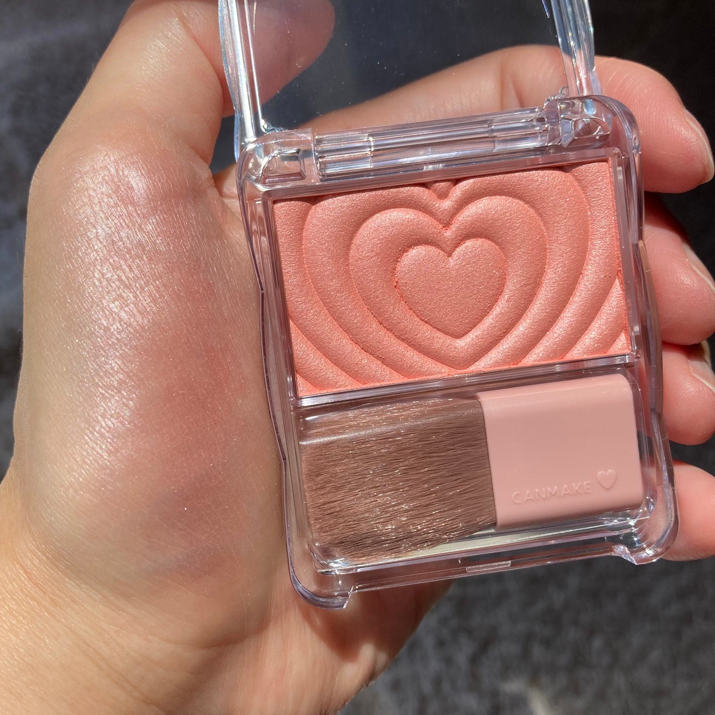 パウダーチークス/キャンメイク/パウダーチークを使ったクチコミ(2枚目)