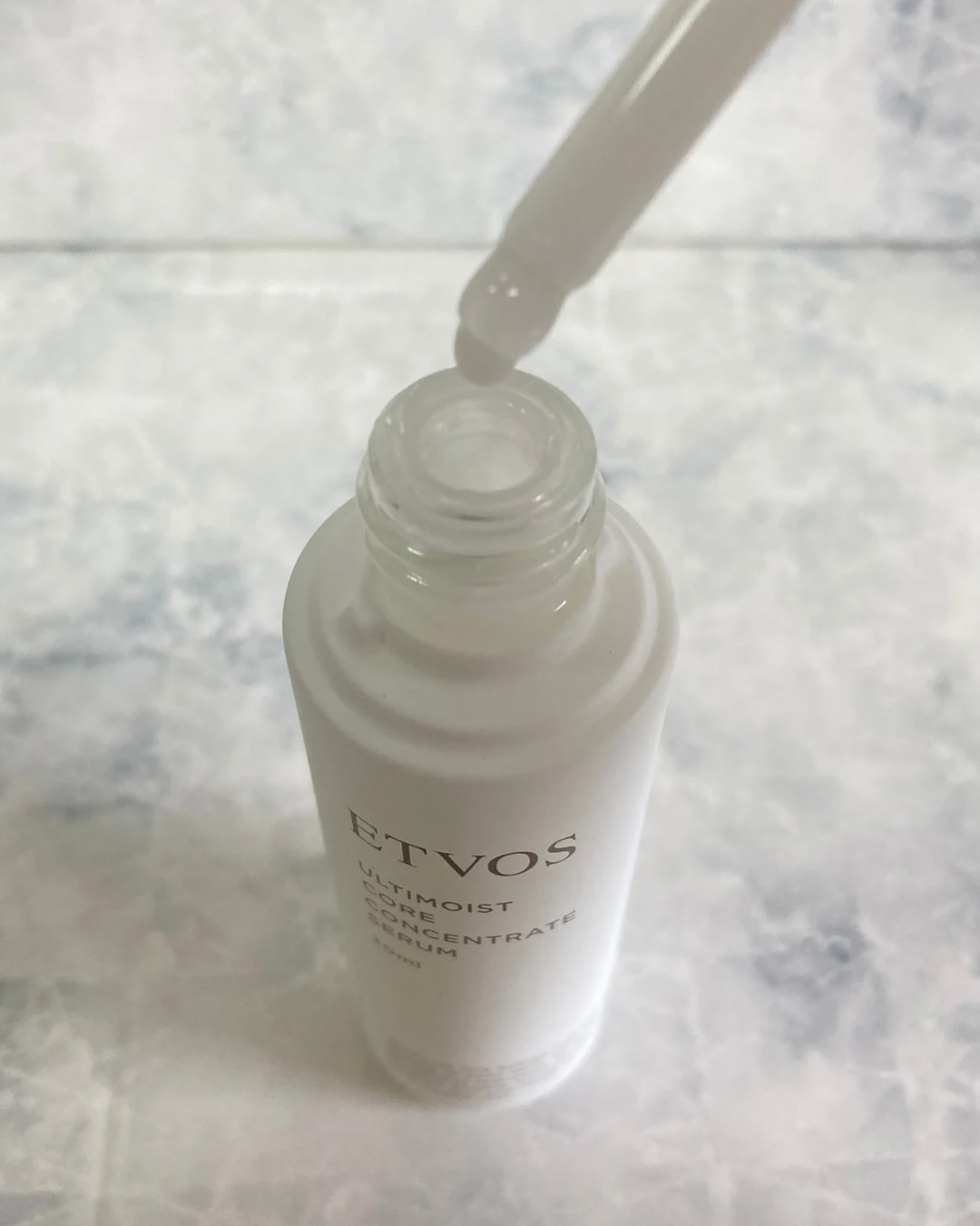 アルティモイストコアコンセントレート/エトヴォス/美容液を使ったクチコミ（3枚目）