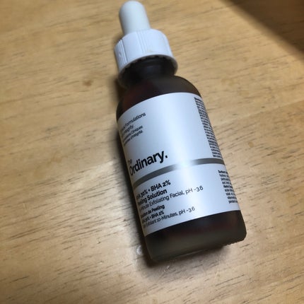 AHA 30% + BHA 2% Peeling Solution/The Ordinary/ピーリングを使ったクチコミ(1枚目)