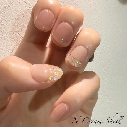 セミキュアジェルネイル(ハンド)/ohora/ネイルシールを使ったクチコミ(4枚目)