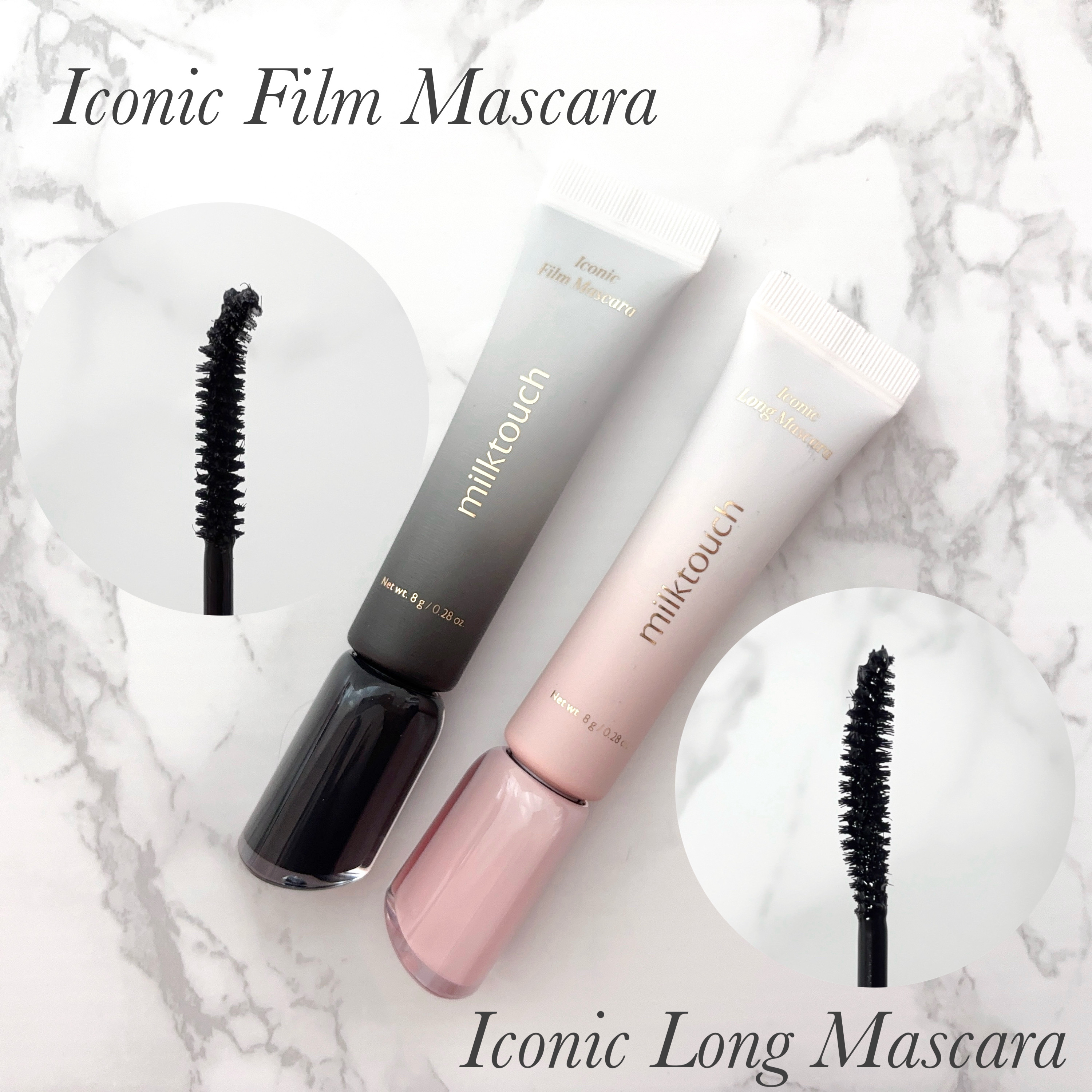 アイコニックロングマスカラ/Milk Touch/マスカラを使ったクチコミ（2枚目）