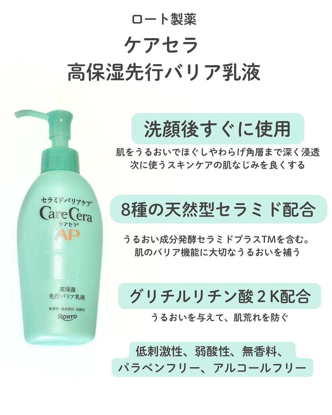 ケアセラAP 高保湿先行バリア乳液/ケアセラ/乳液を使ったクチコミ（2枚目）