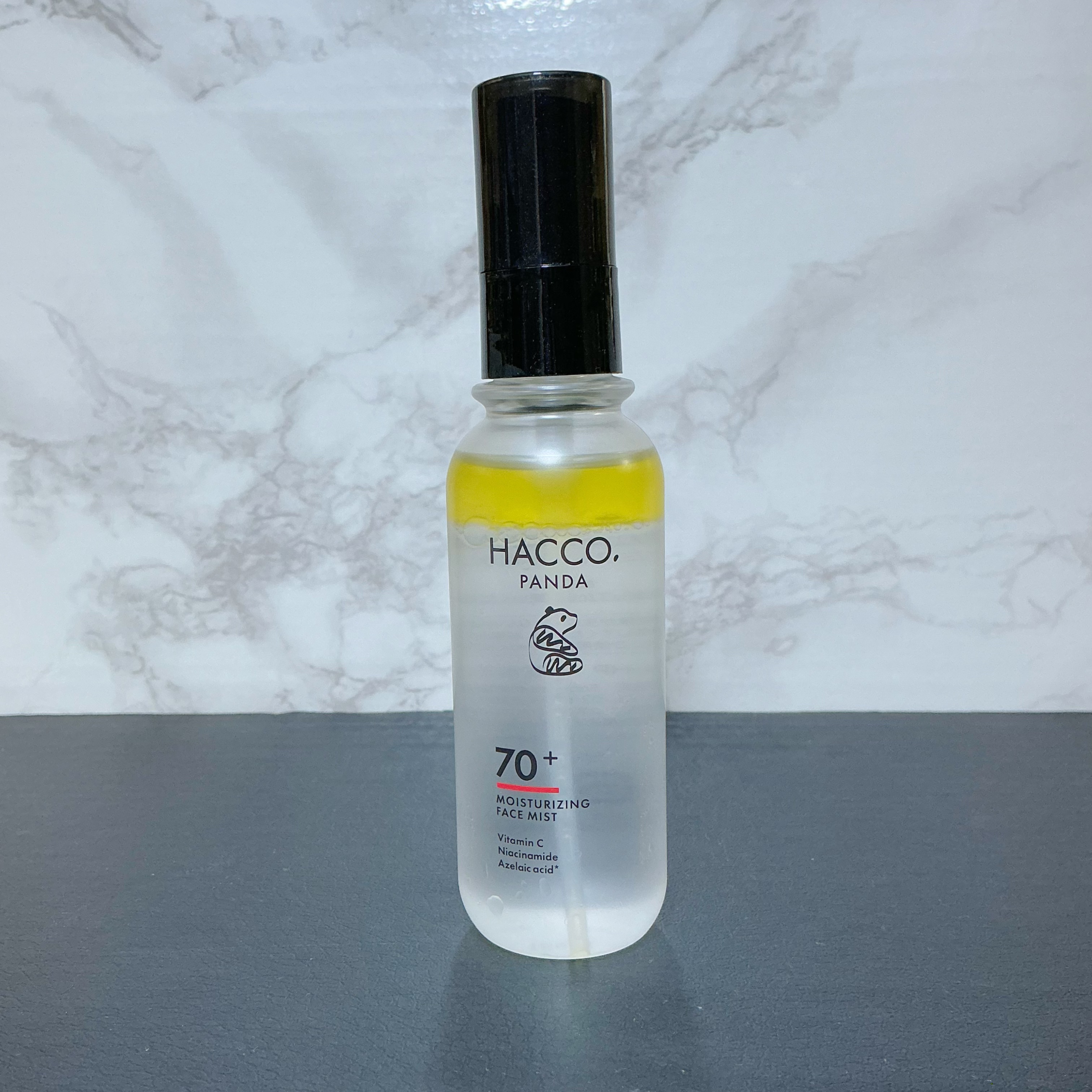 ハッコウパンダ メイクの上から発酵保湿ミスト/HACCO.PANDA/ミスト状化粧水を使ったクチコミ（1枚目）