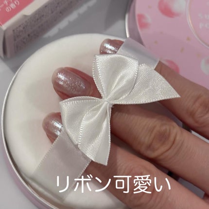 すっぴんパウダーC ピーチティの香り/クラブ/プレストパウダーを使ったクチコミ(2枚目)