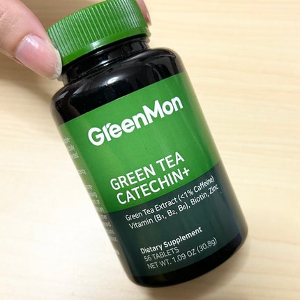 緑茶カテキン+/グリーンモンスター/ボディサプリメントを使ったクチコミ(1枚目)