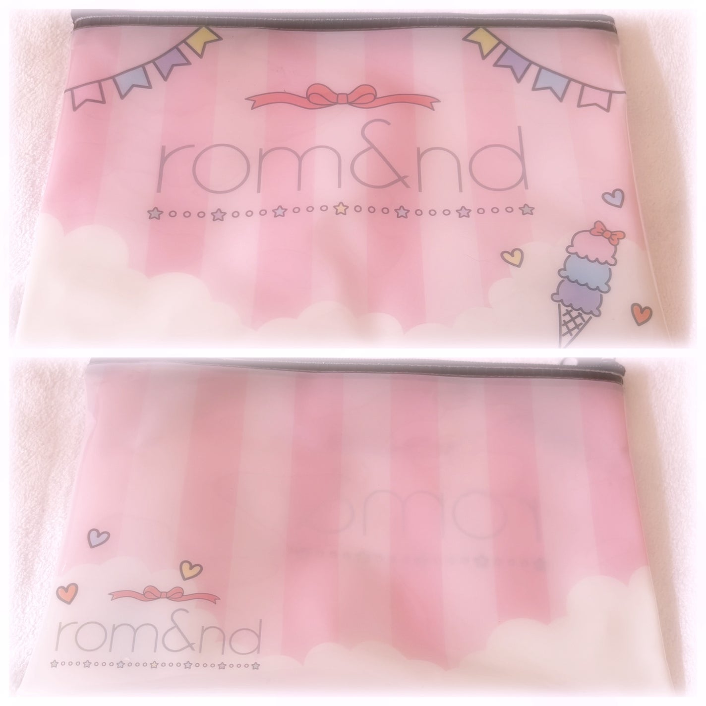 激安コスメハンター💜 on LIPS 「今回は、ニコ⭐︎プチ2025年8月号の付録、ロムアンドのポーチ..」(2枚目)