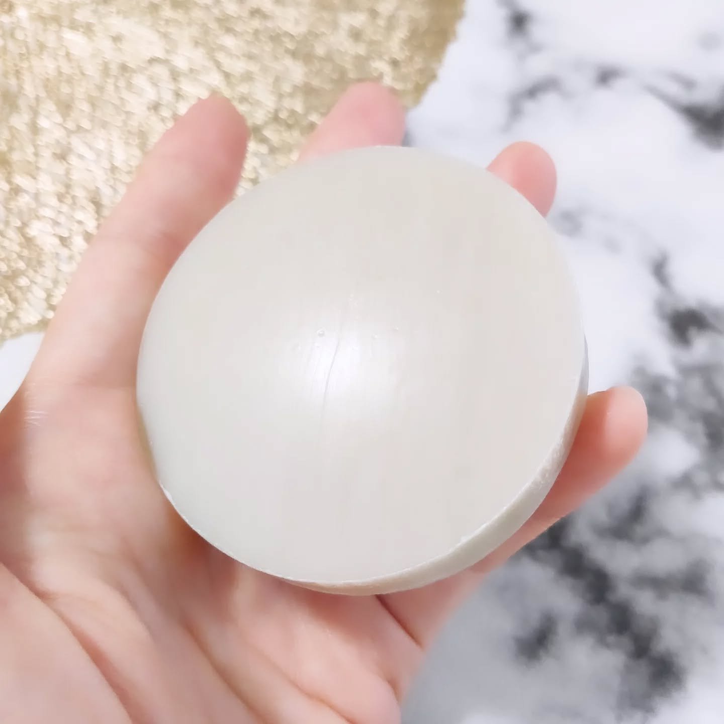 今日が透きとおる 固形石鹸/Nalelu(ナレル)/洗顔石鹸を使ったクチコミ（3枚目）