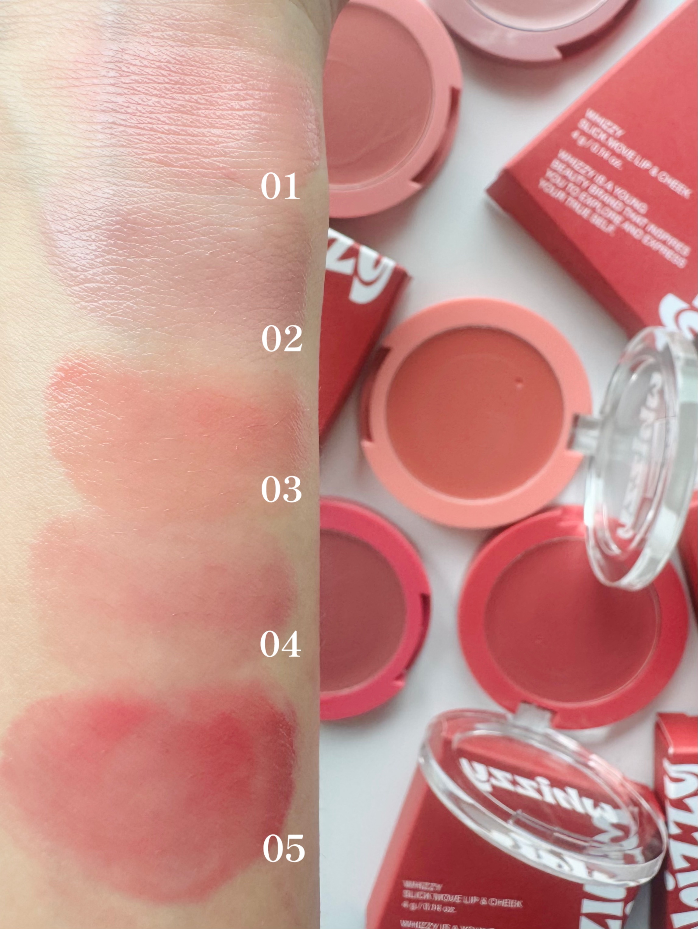 SLICK MOVE LIP&CHEEK/WHIZZY/ジェル・クリームチークを使ったクチコミ（2枚目）