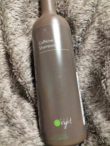 カフェインシャンプー/O'right/市販シャンプーを使ったクチコミ(1枚目)
