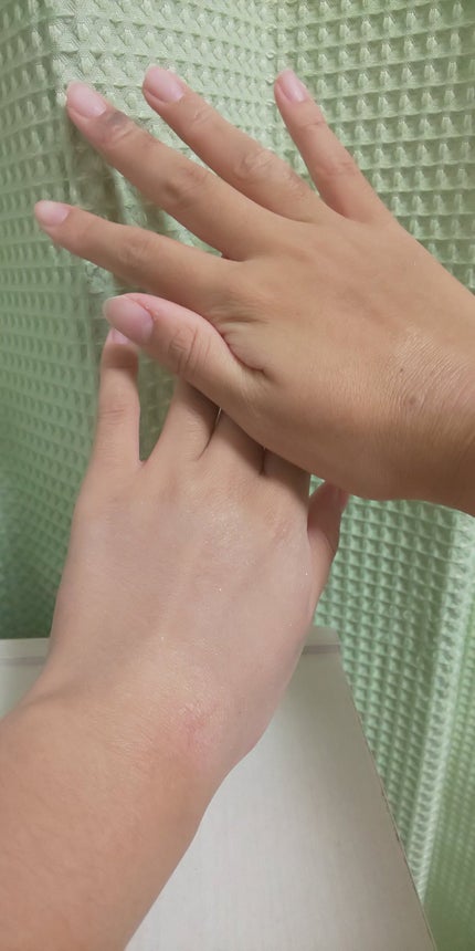 KM マーブルフェイスパウダー/Kyumme/プレストパウダーを使ったクチコミ(3枚目)