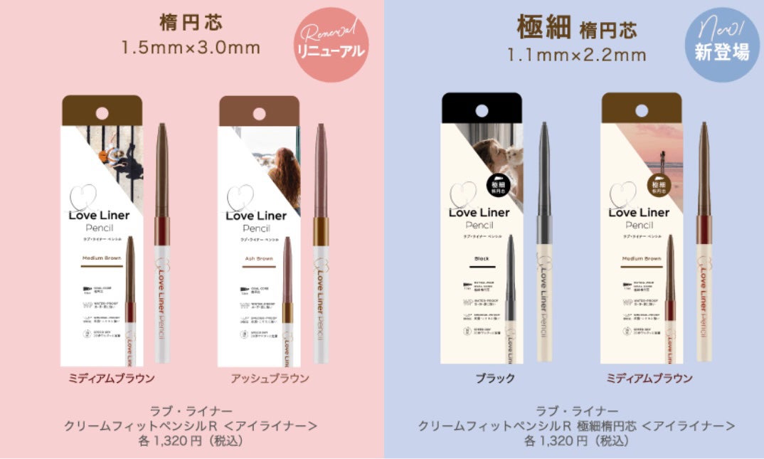 ラブ・ライナー クリームフィットペンシルR 極細楕円芯<アイライナー>/ラブ・ライナー/ペンシルアイライナーを使ったクチコミ(7枚目)