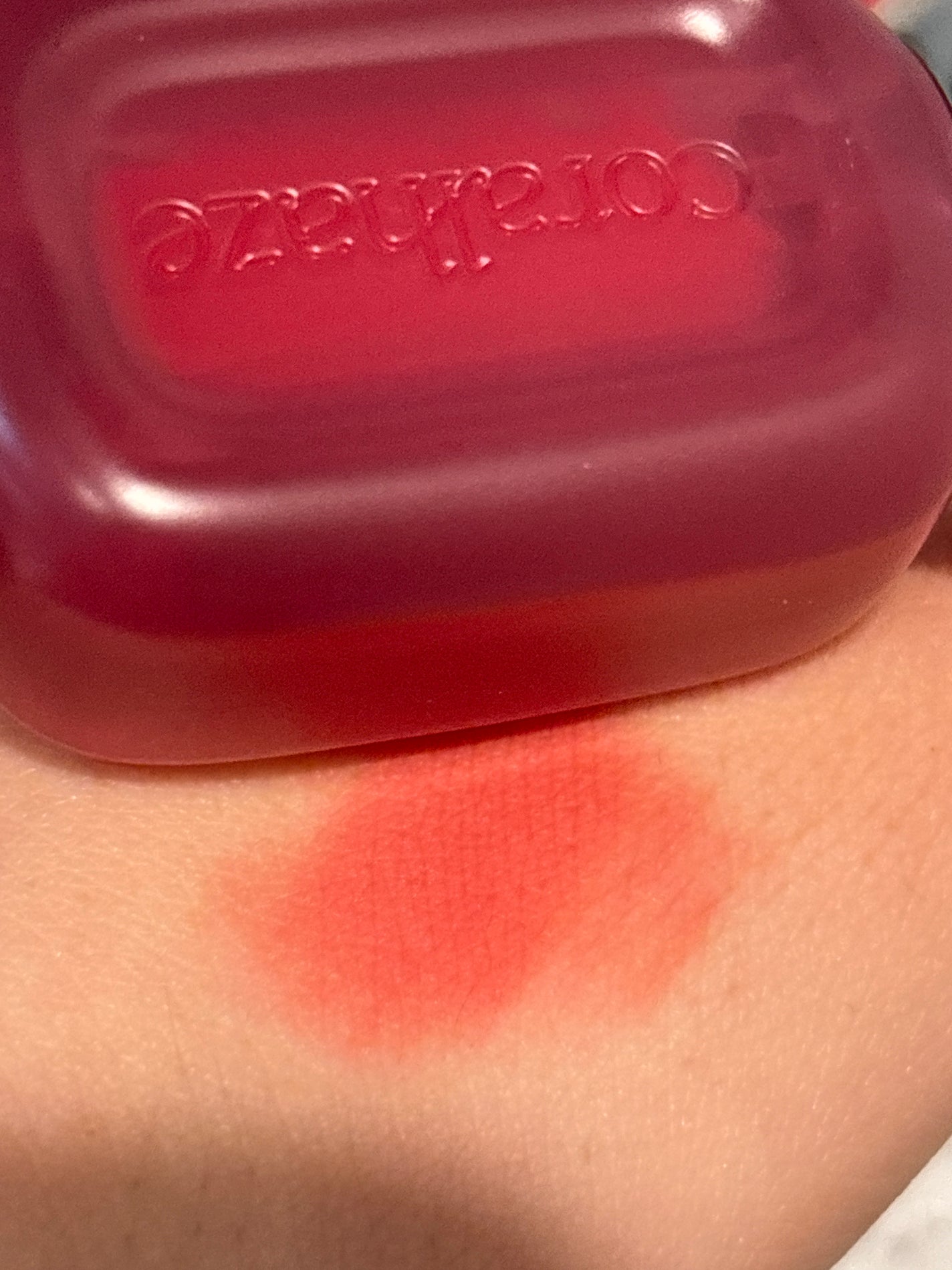 ベア ベルベット ティント/Coralhaze/リップティントを使ったクチコミ(1枚目)