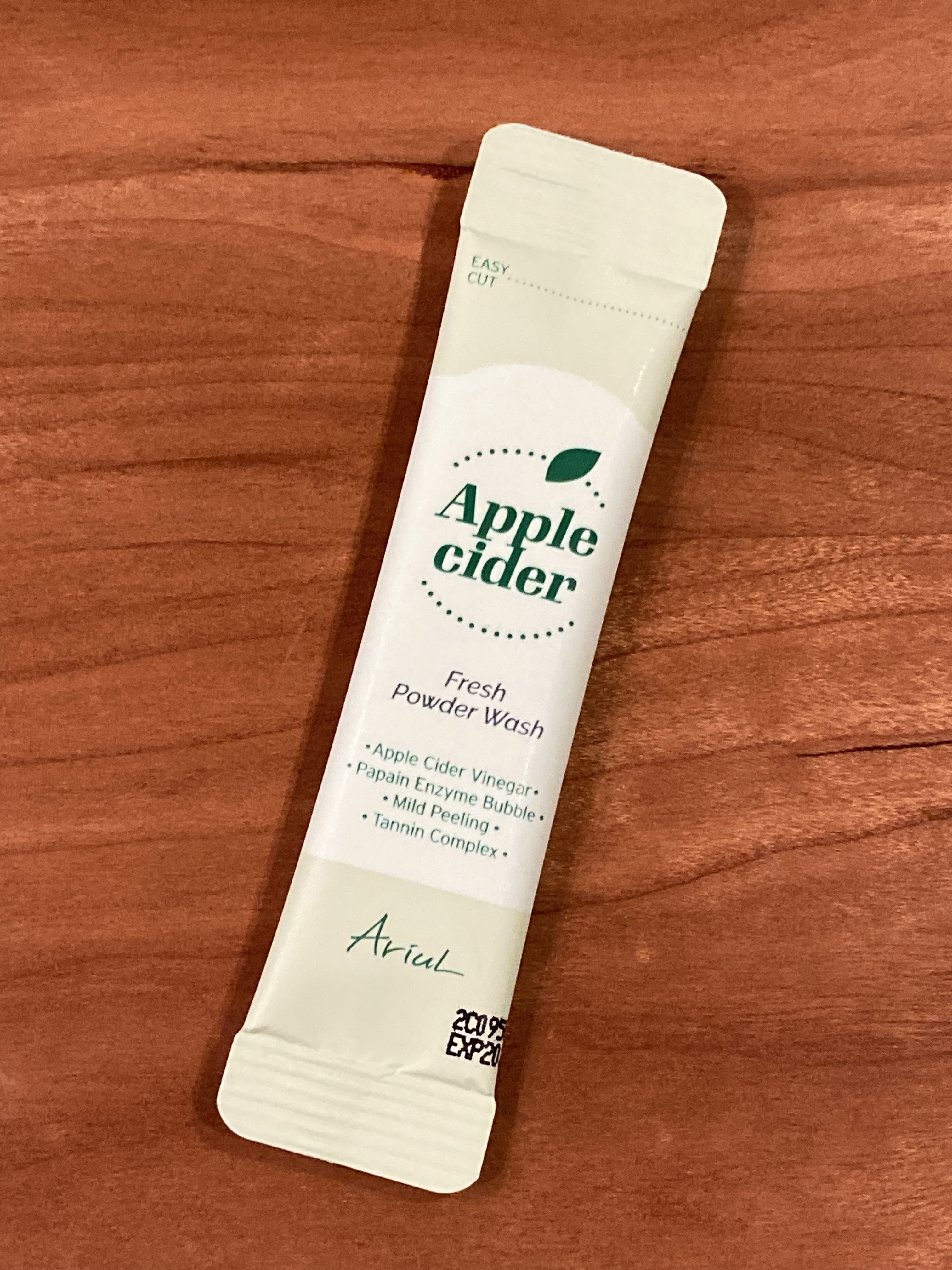 アップルサイダー フレッシュ パウダーウォッシュ/Ariul/洗顔パウダーを使ったクチコミ（1枚目）