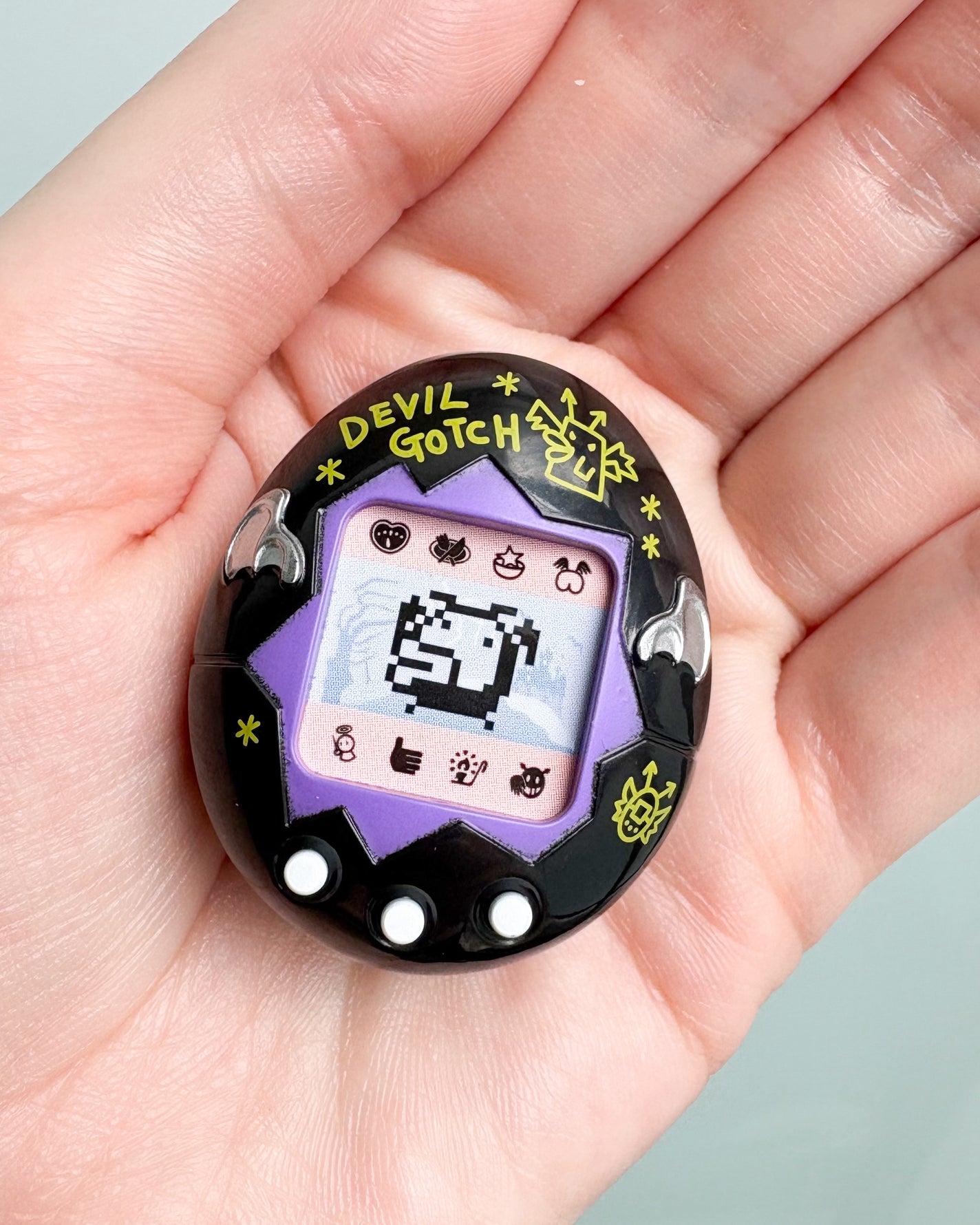 たまごっち フェイス&アイカラー デビルっち黒(カラー:シャイニーブラウン)