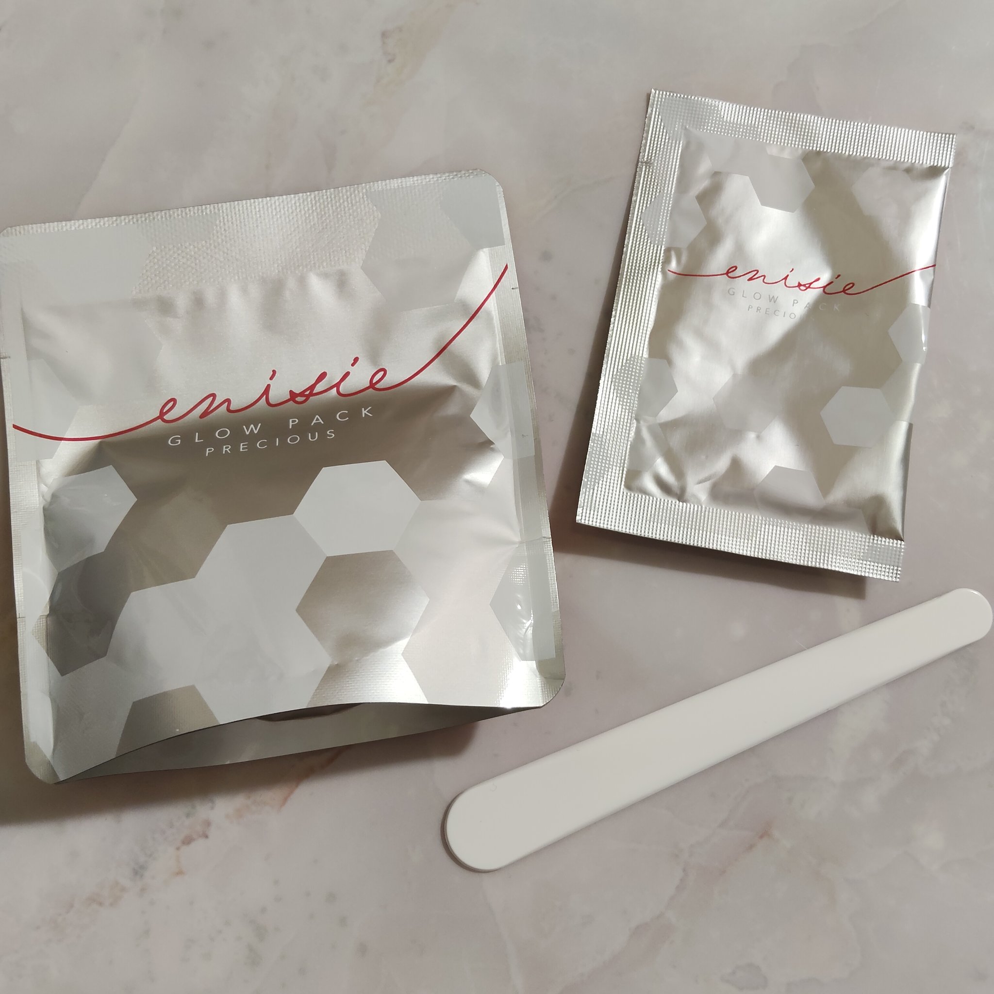 エニシーグローパック/enisie/シートマスク・パックを使ったクチコミ（1枚目）