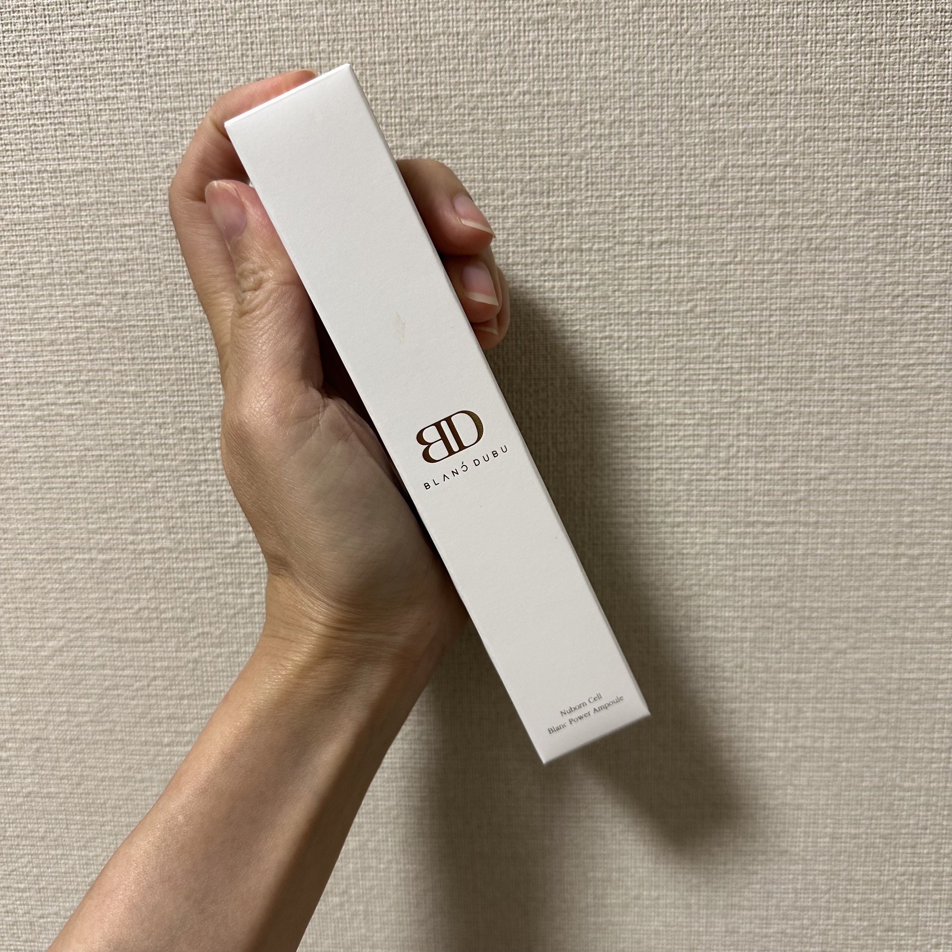 [ブランドゥブ] ヌボンセル ブランパワーアンプル/BLANC DUBU/美容液を使ったクチコミ（1枚目）