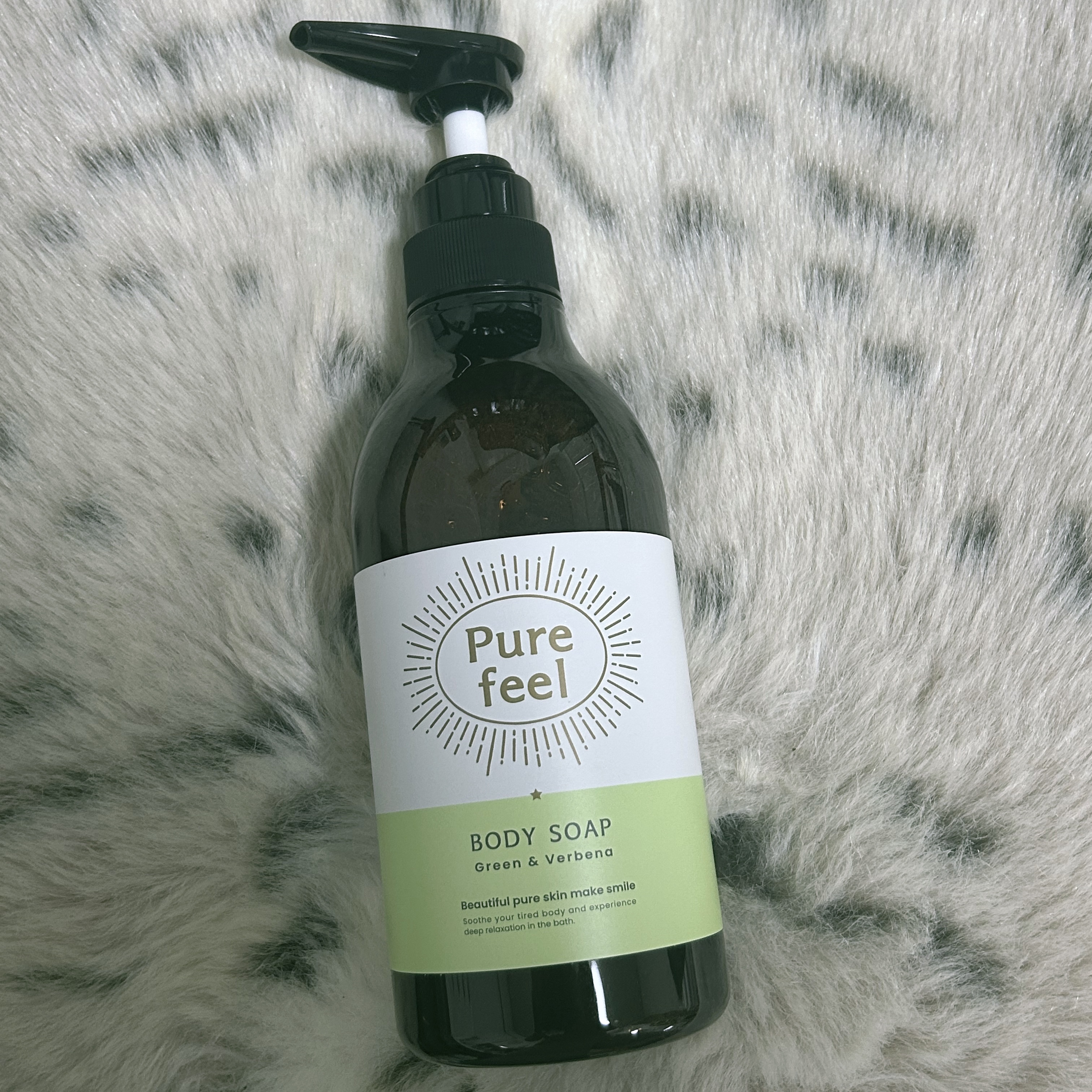 Purefeel ボディソープ グリーン＆ヴァーベナの香り/Purefeel/ボディソープを使ったクチコミ（1枚目）